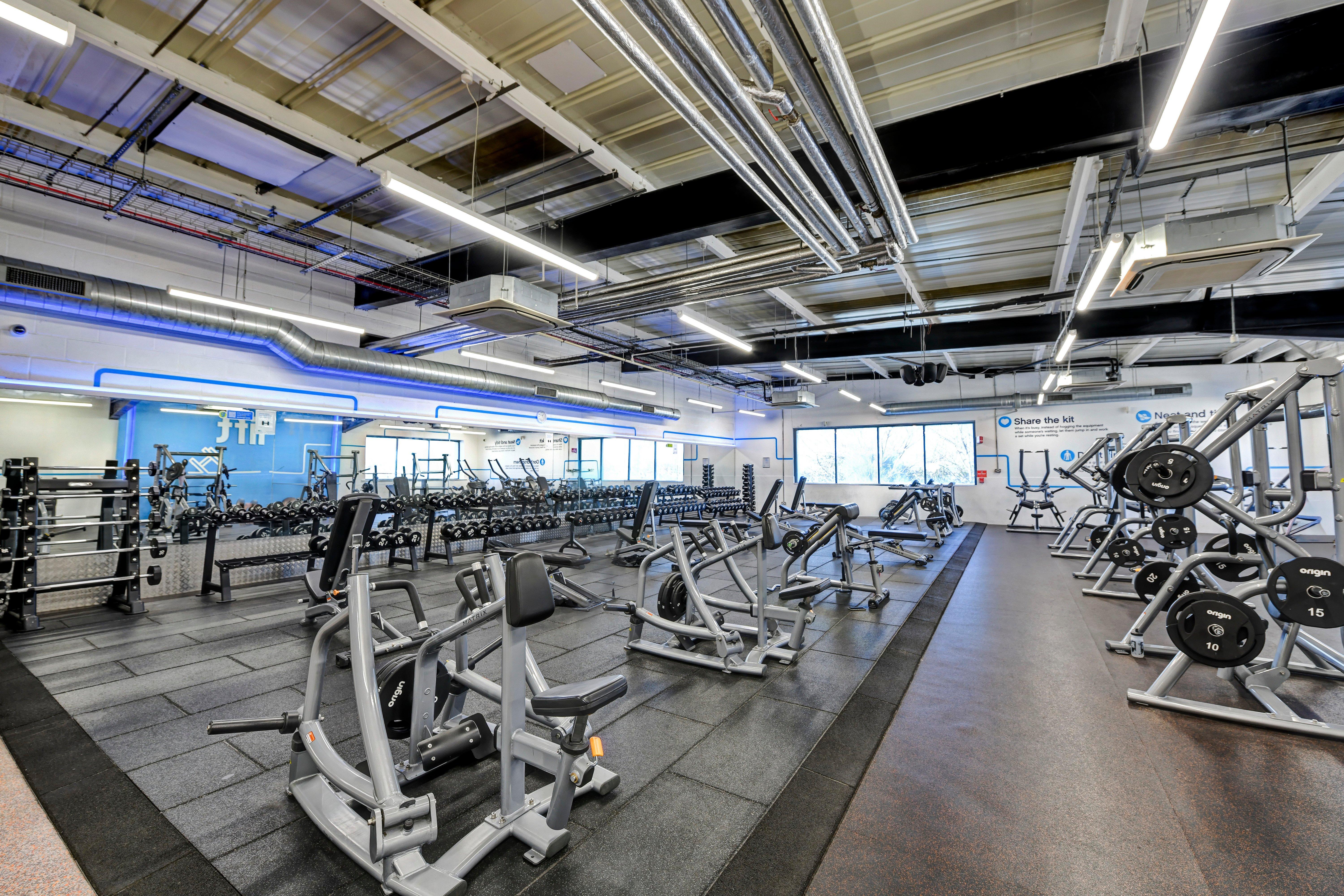Free Weights Area