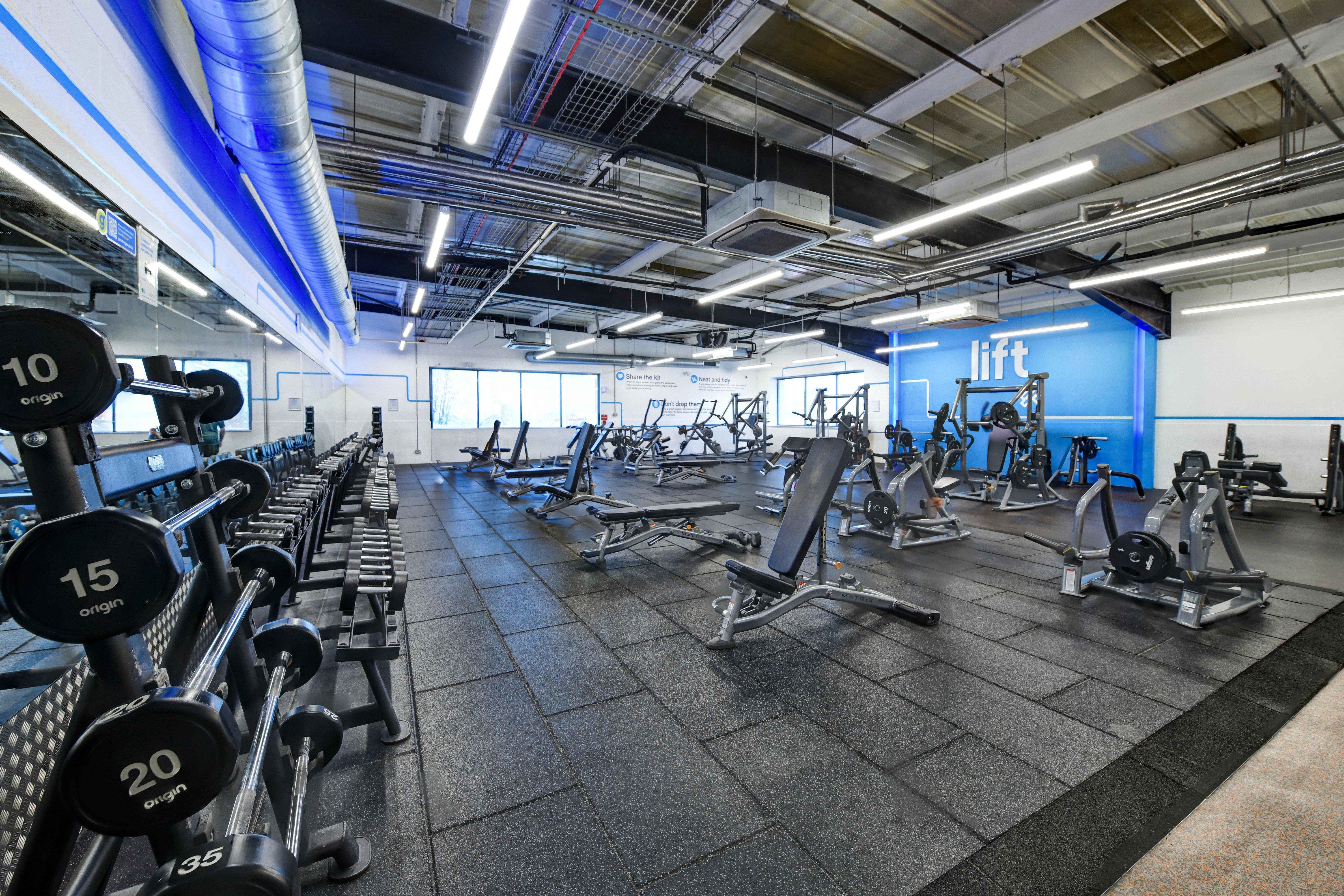Free Weights Area