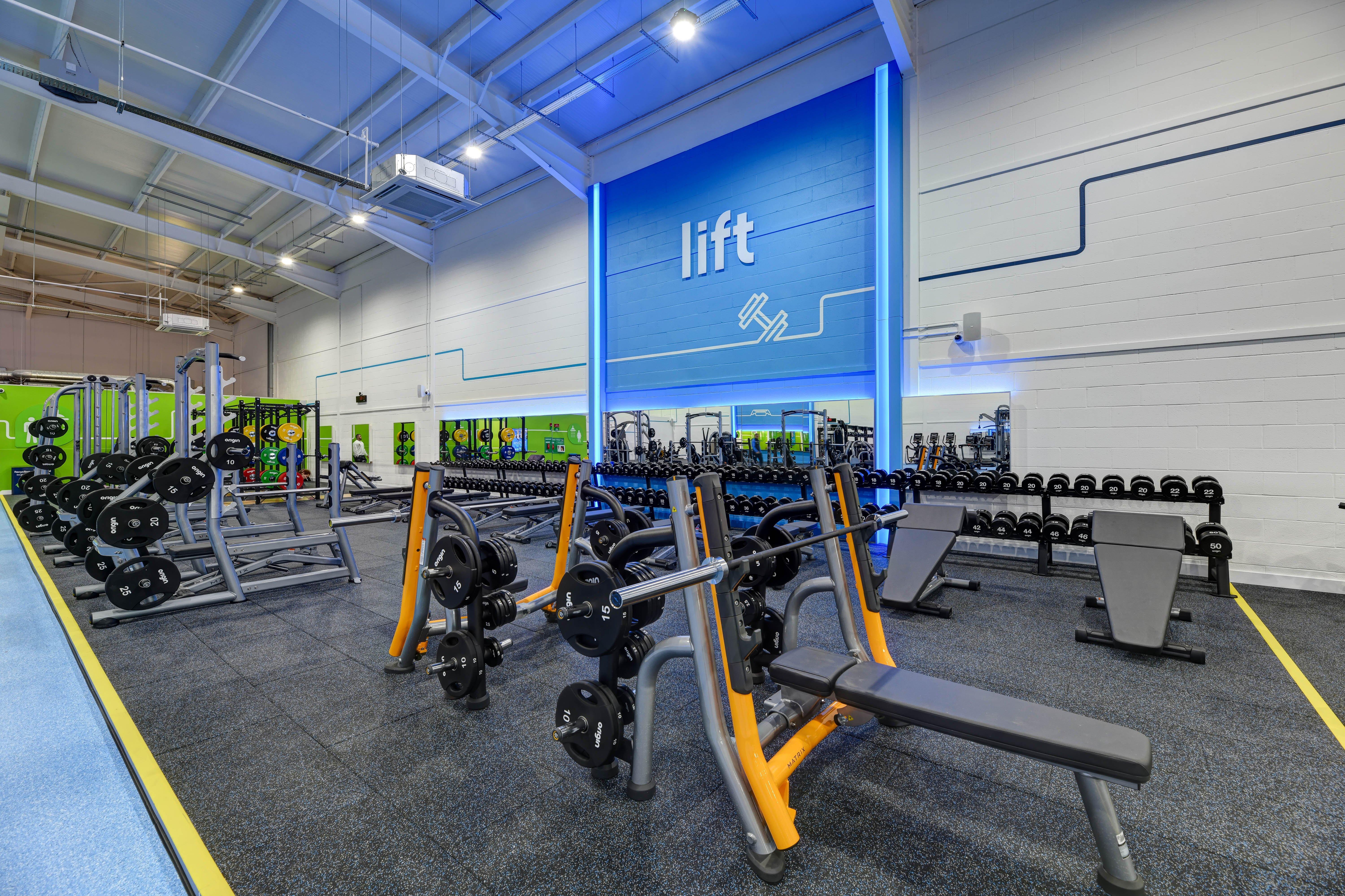 Free Weights Area