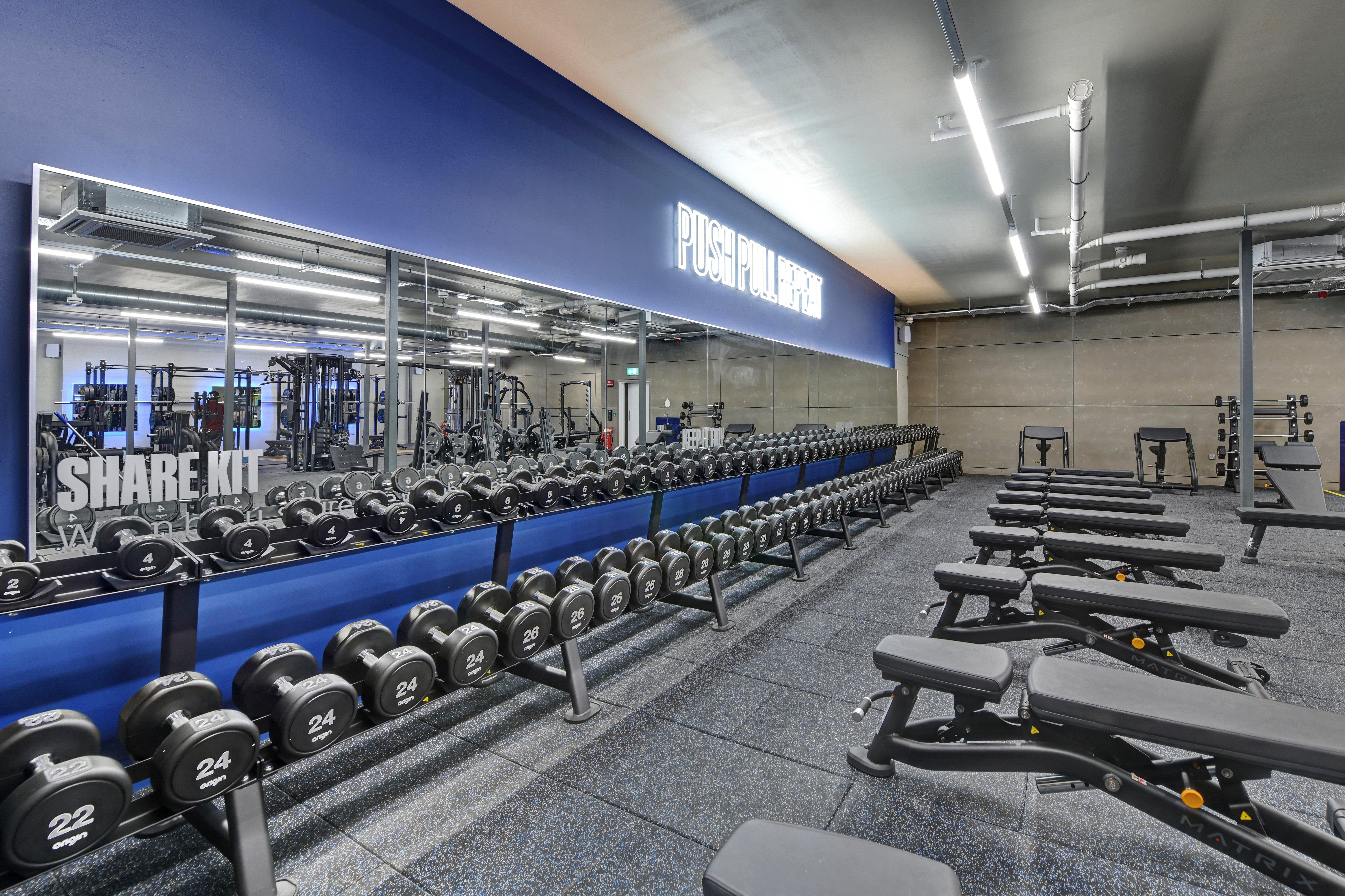 Free Weights Area