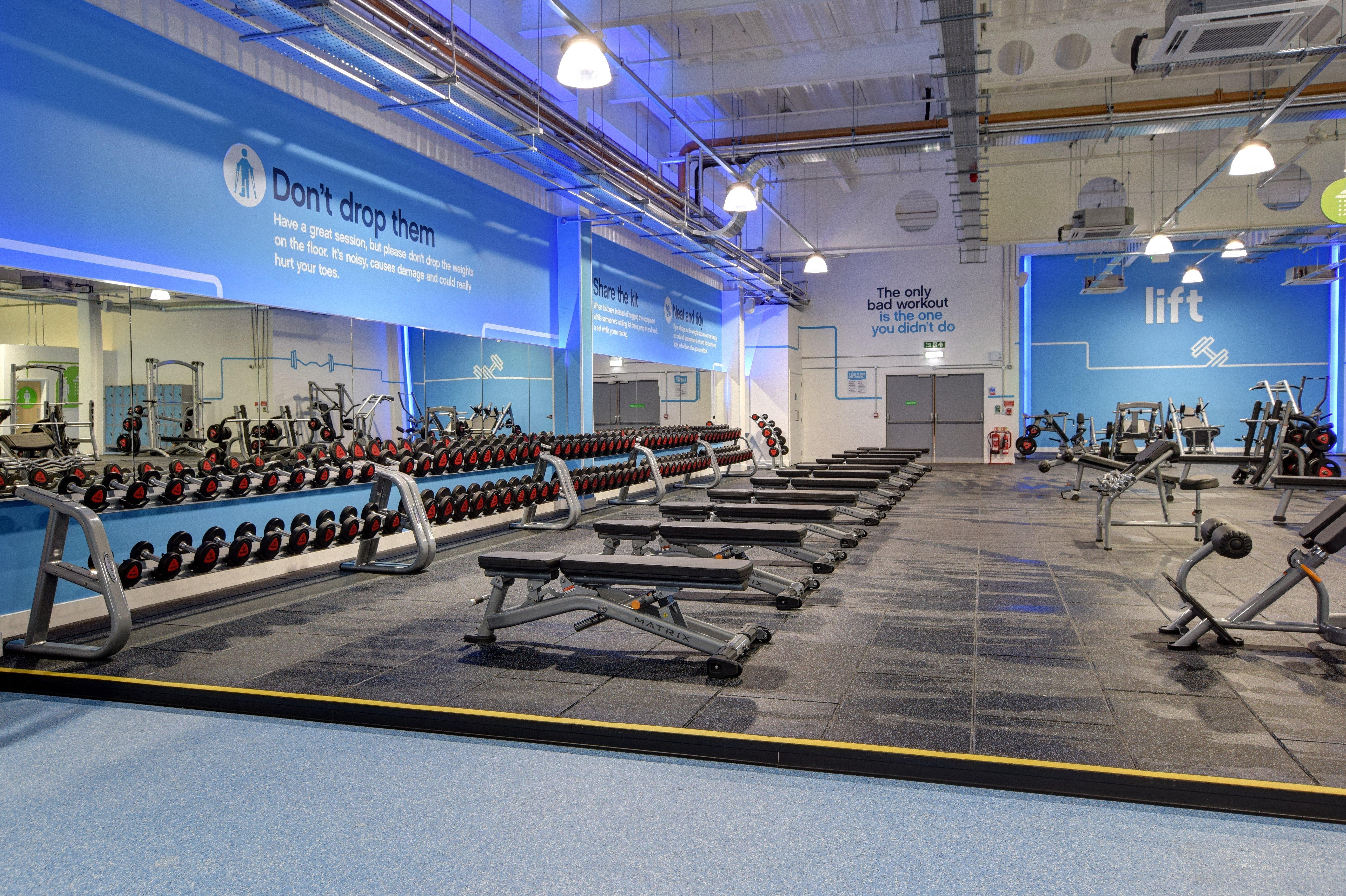 Free Weights Area