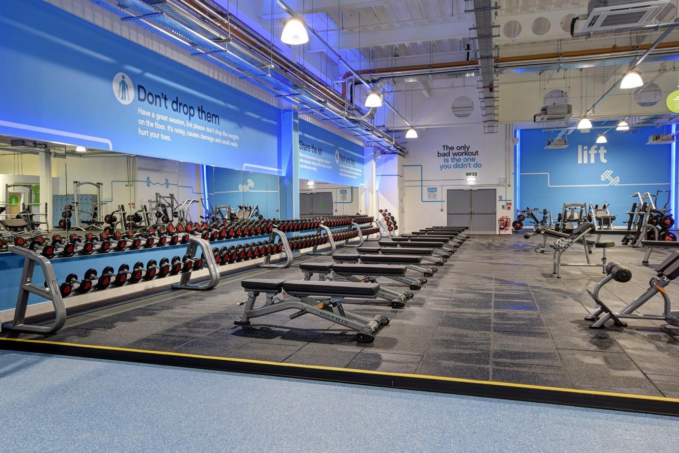 Free Weights Area