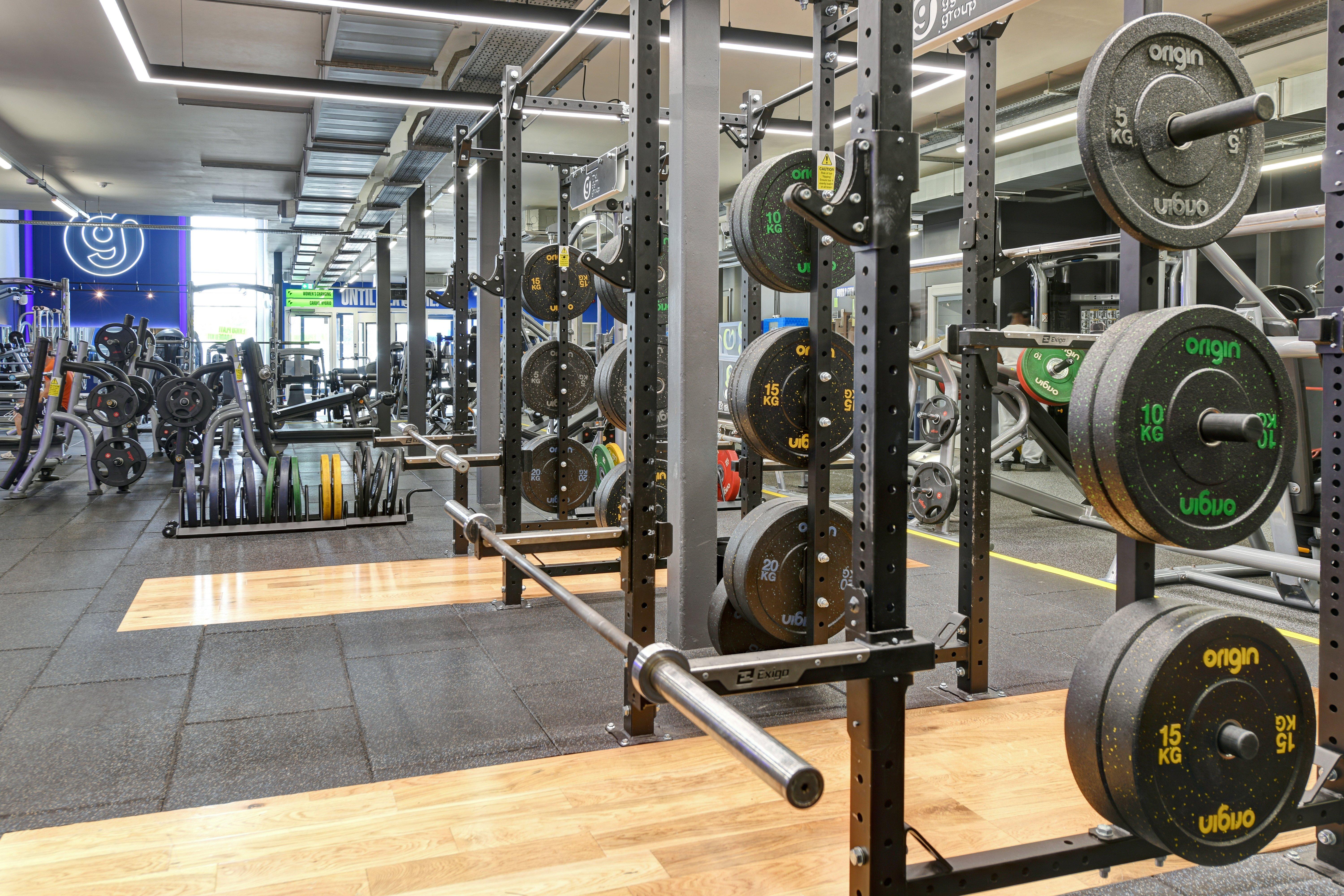Free Weights Area