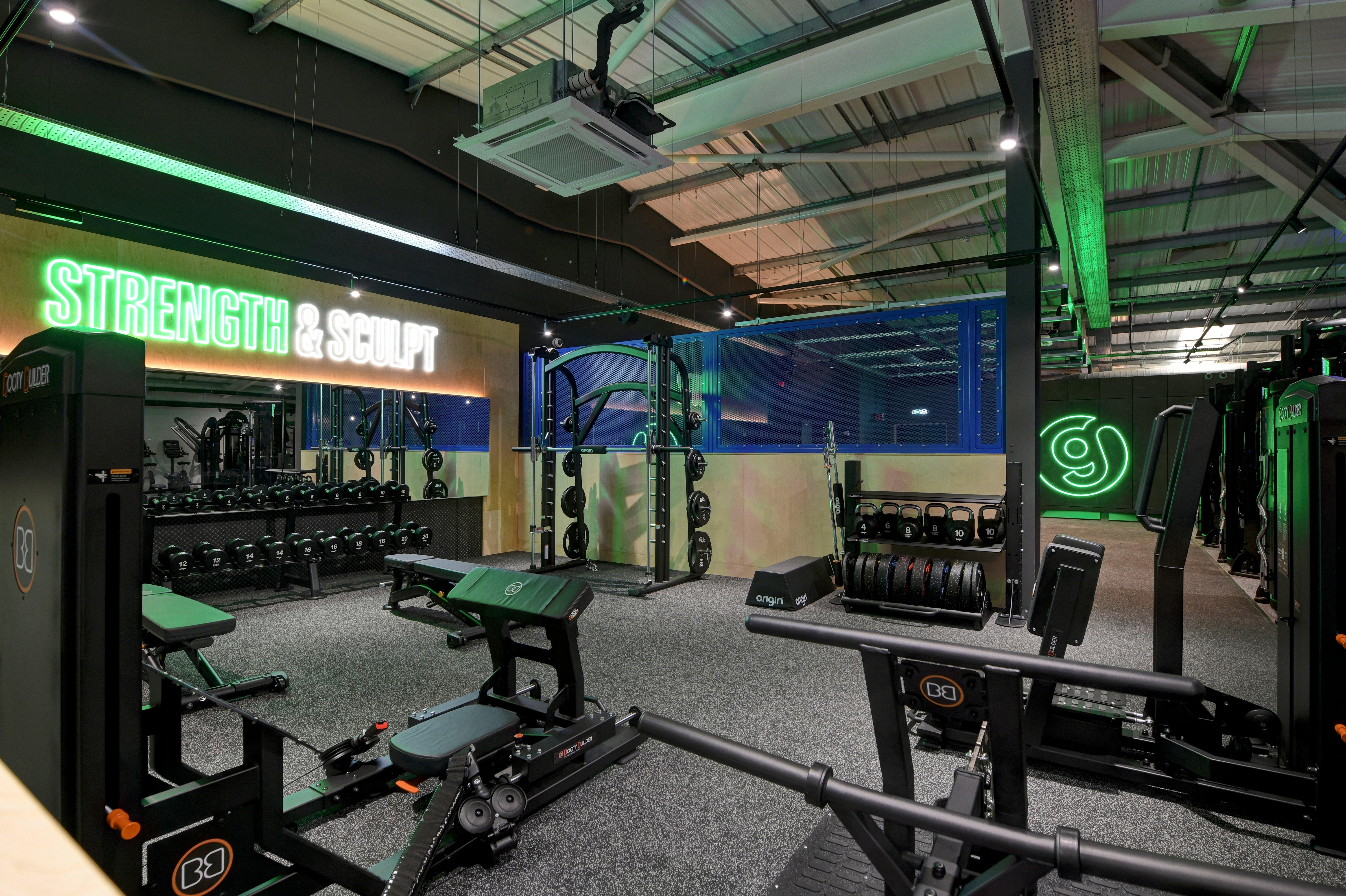 Strength and sculpt area