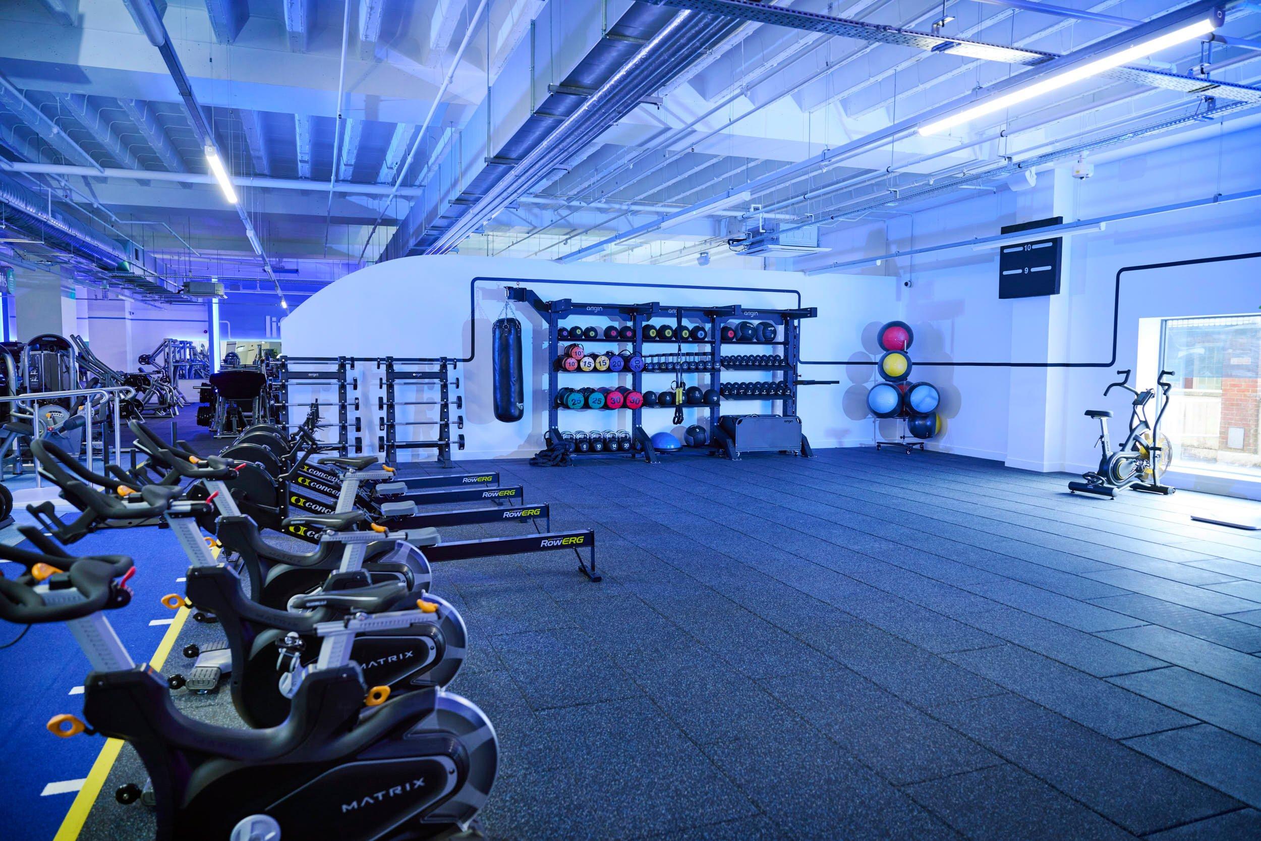 Overview of Functional Area at The Gym