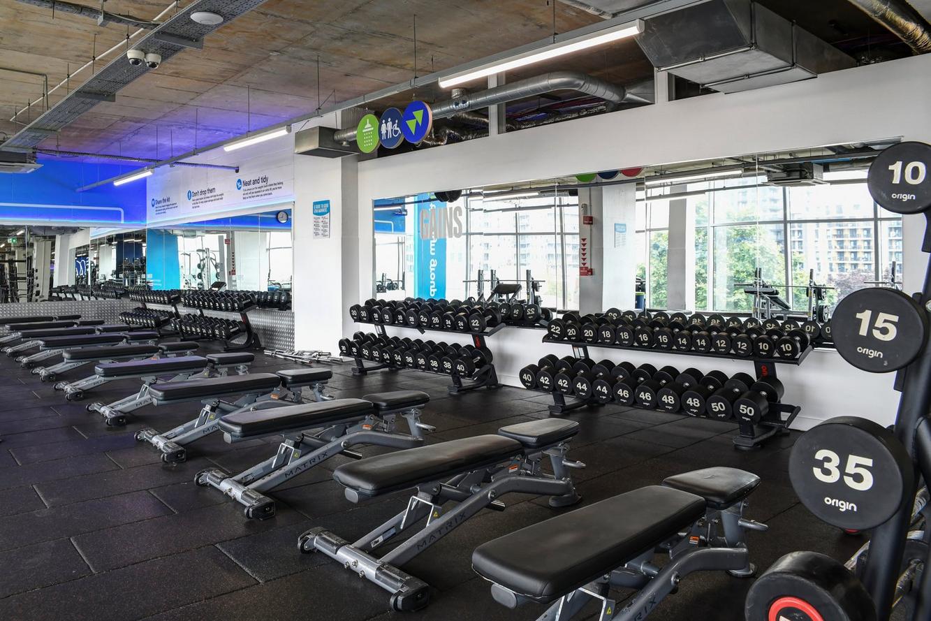 Free Weights Area