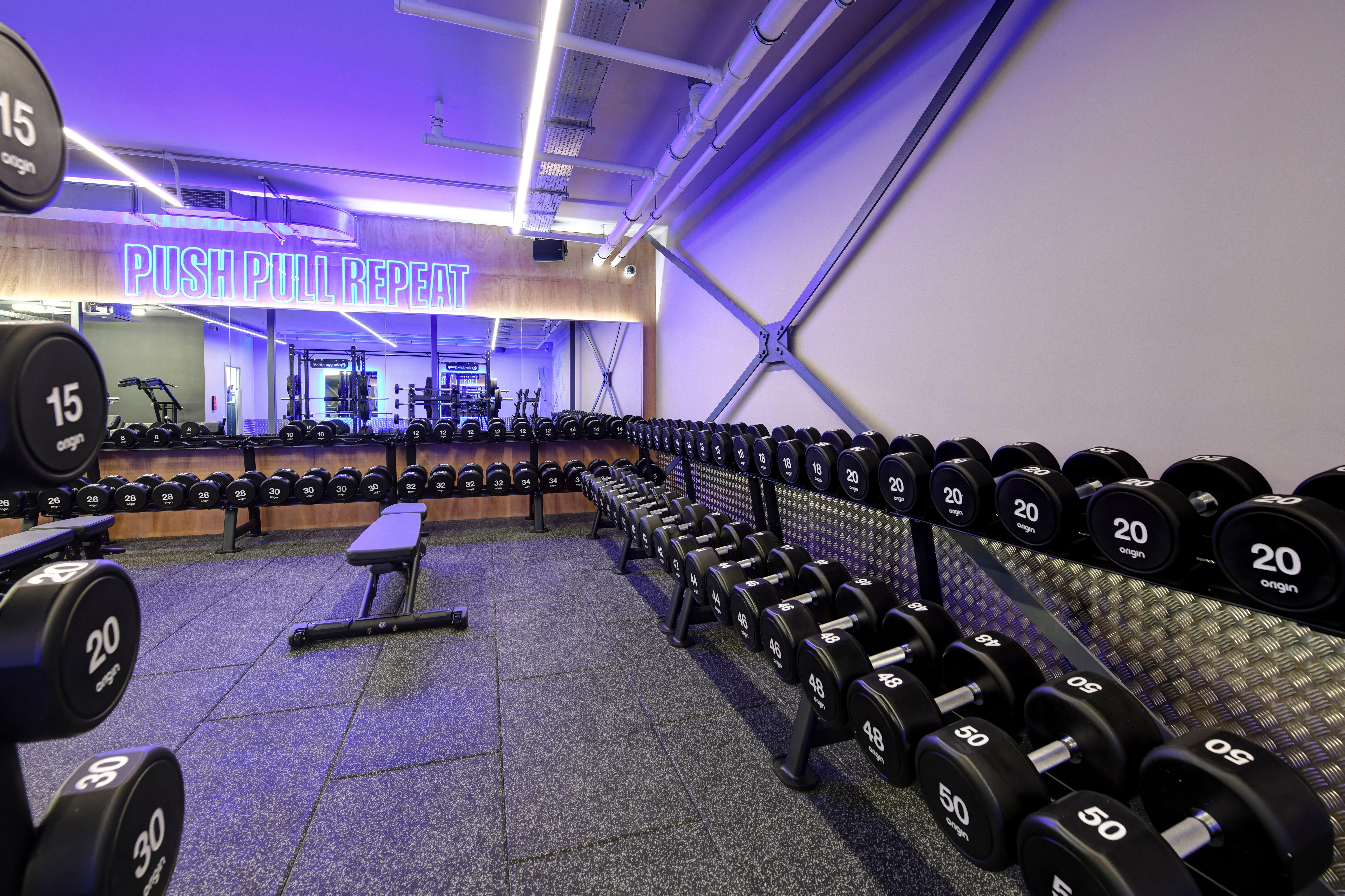 Free Weights Area