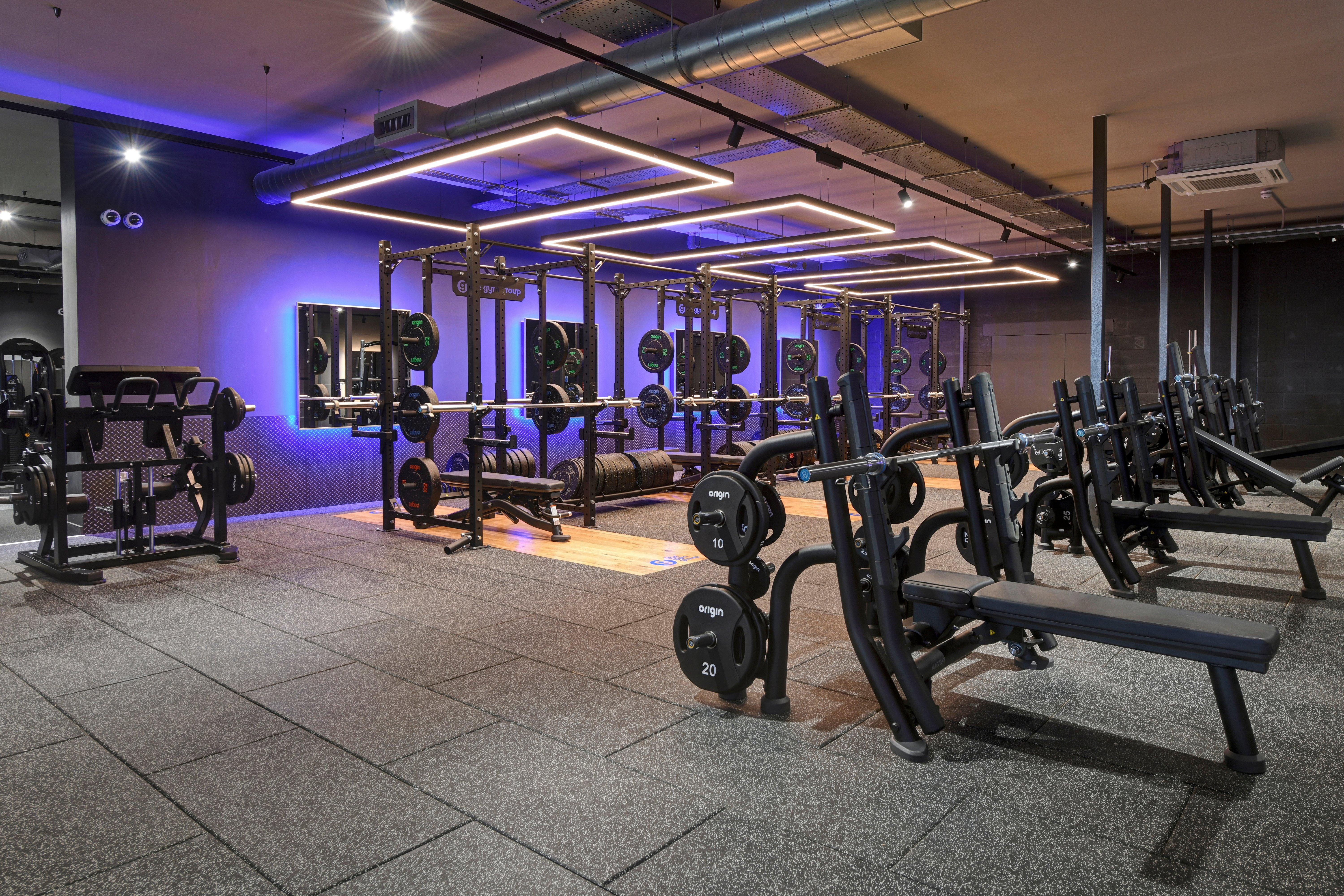 Free Weights Area