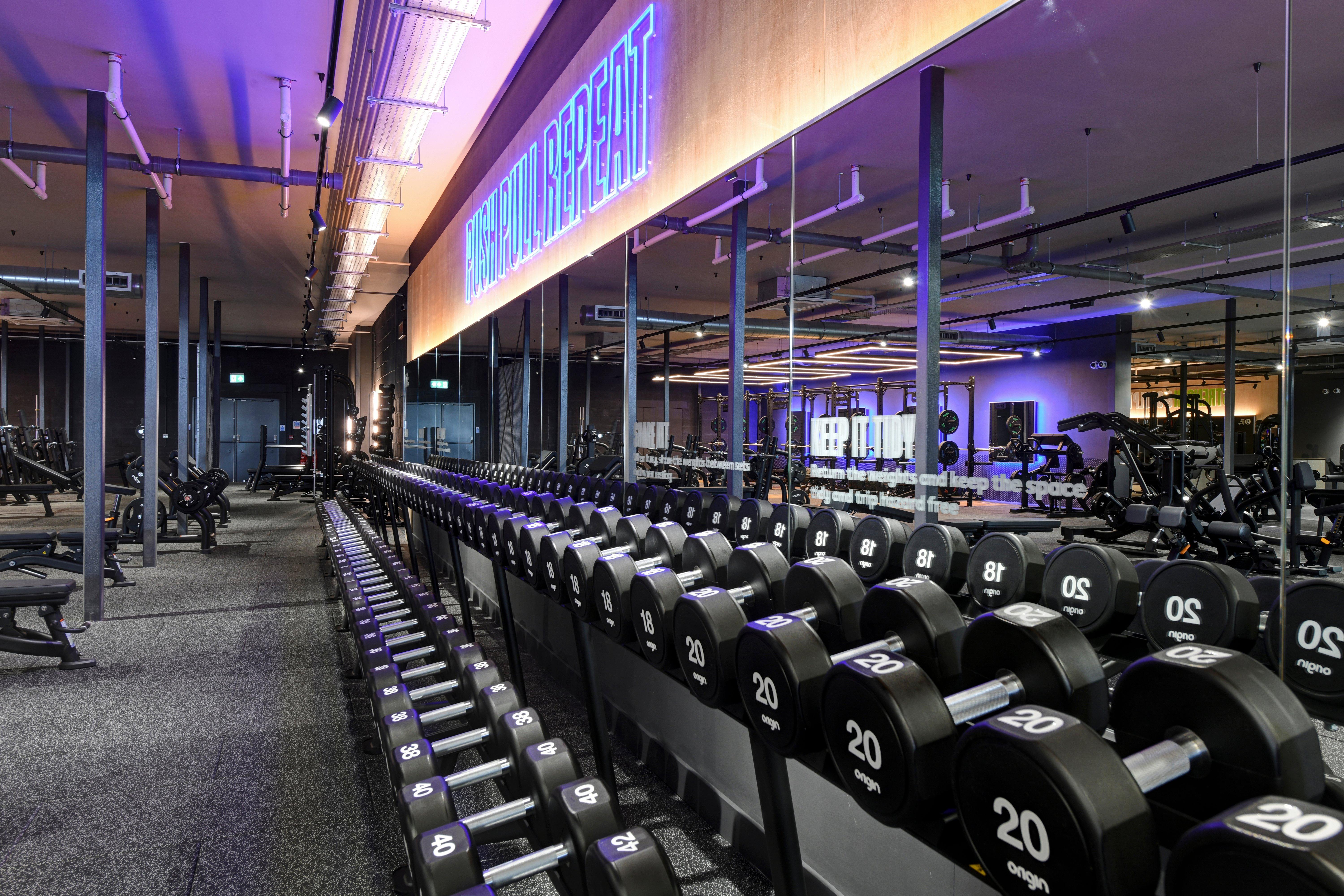 Free Weights Area