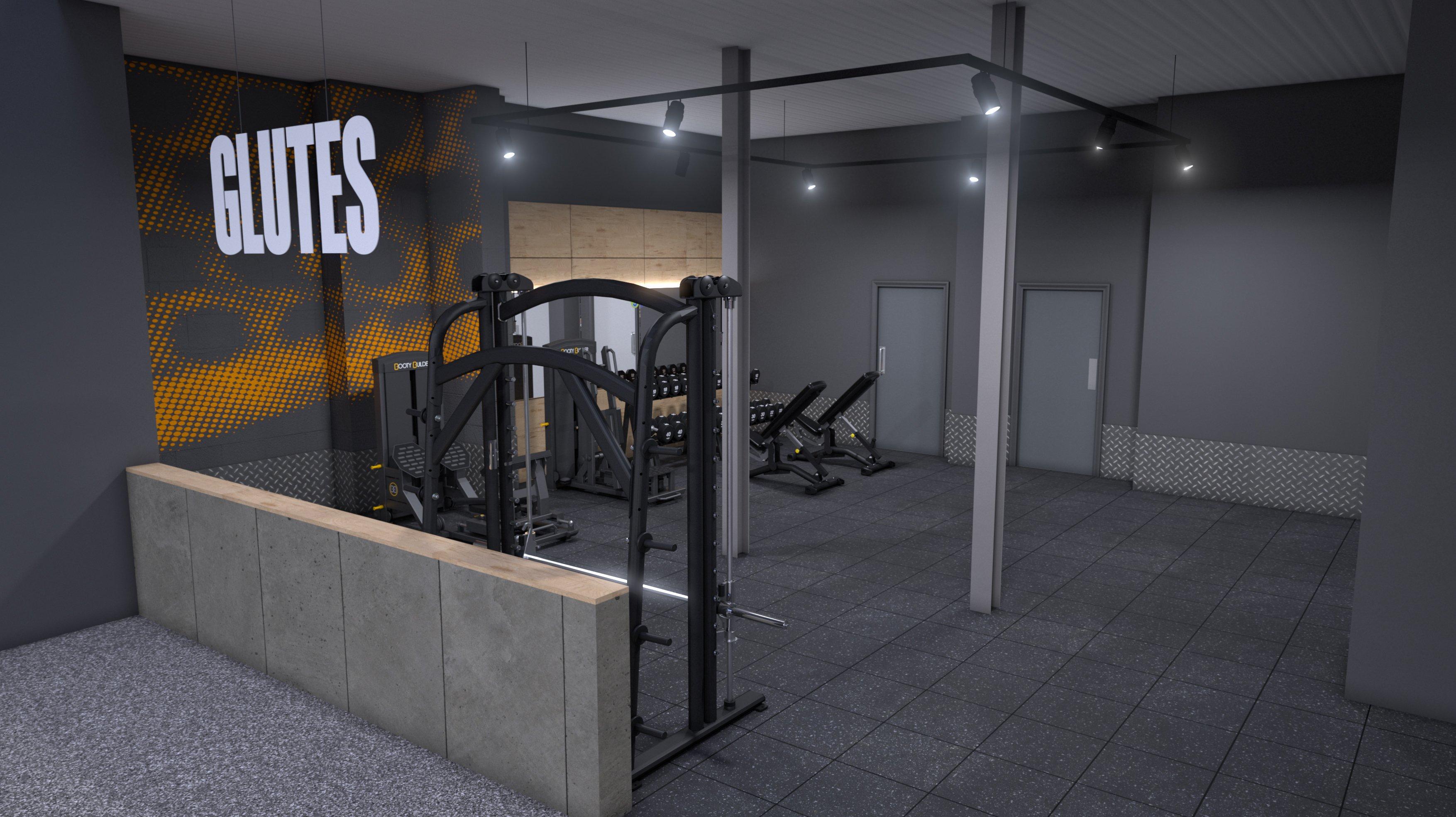 Glutes Area Concept