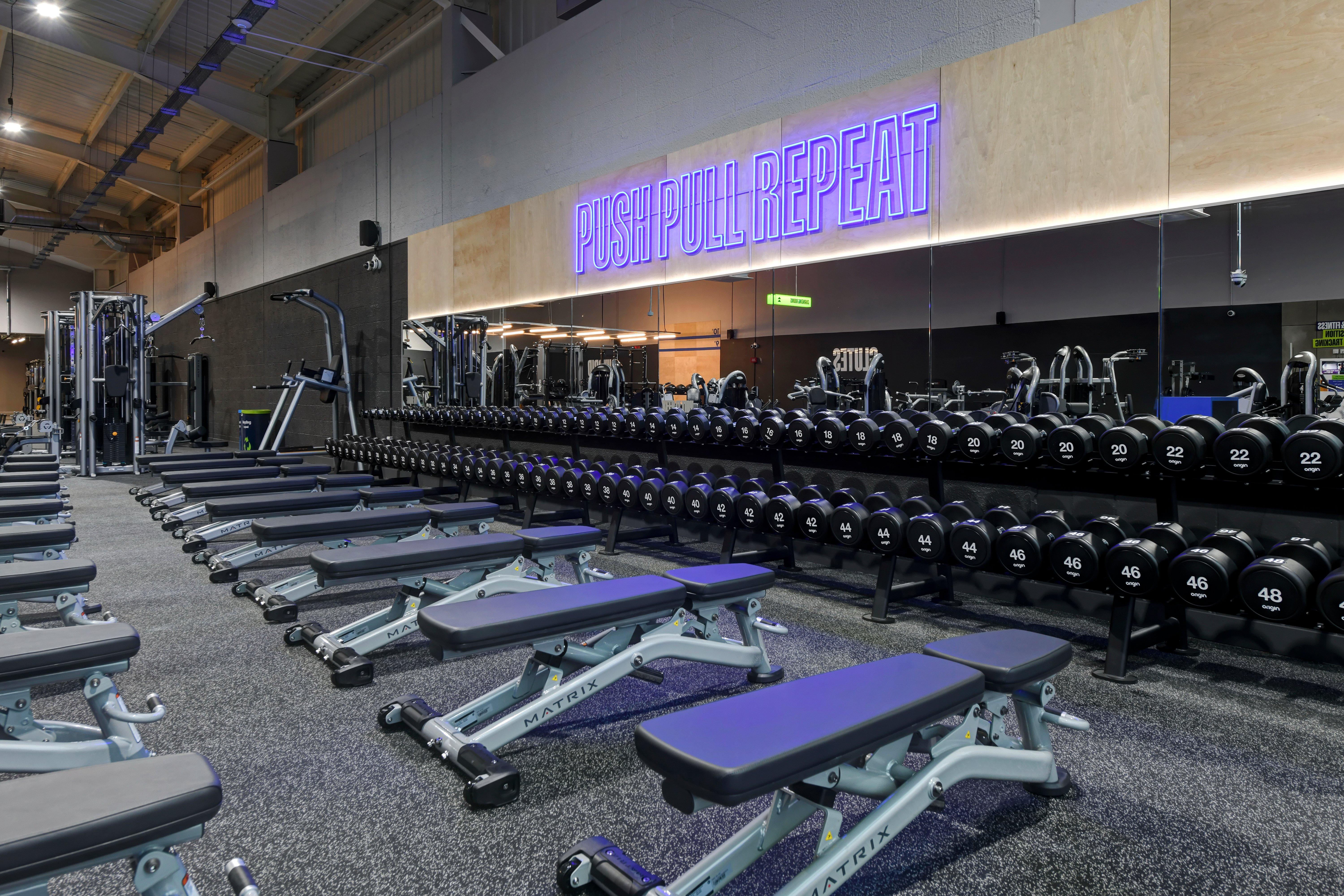 Free Weights Area