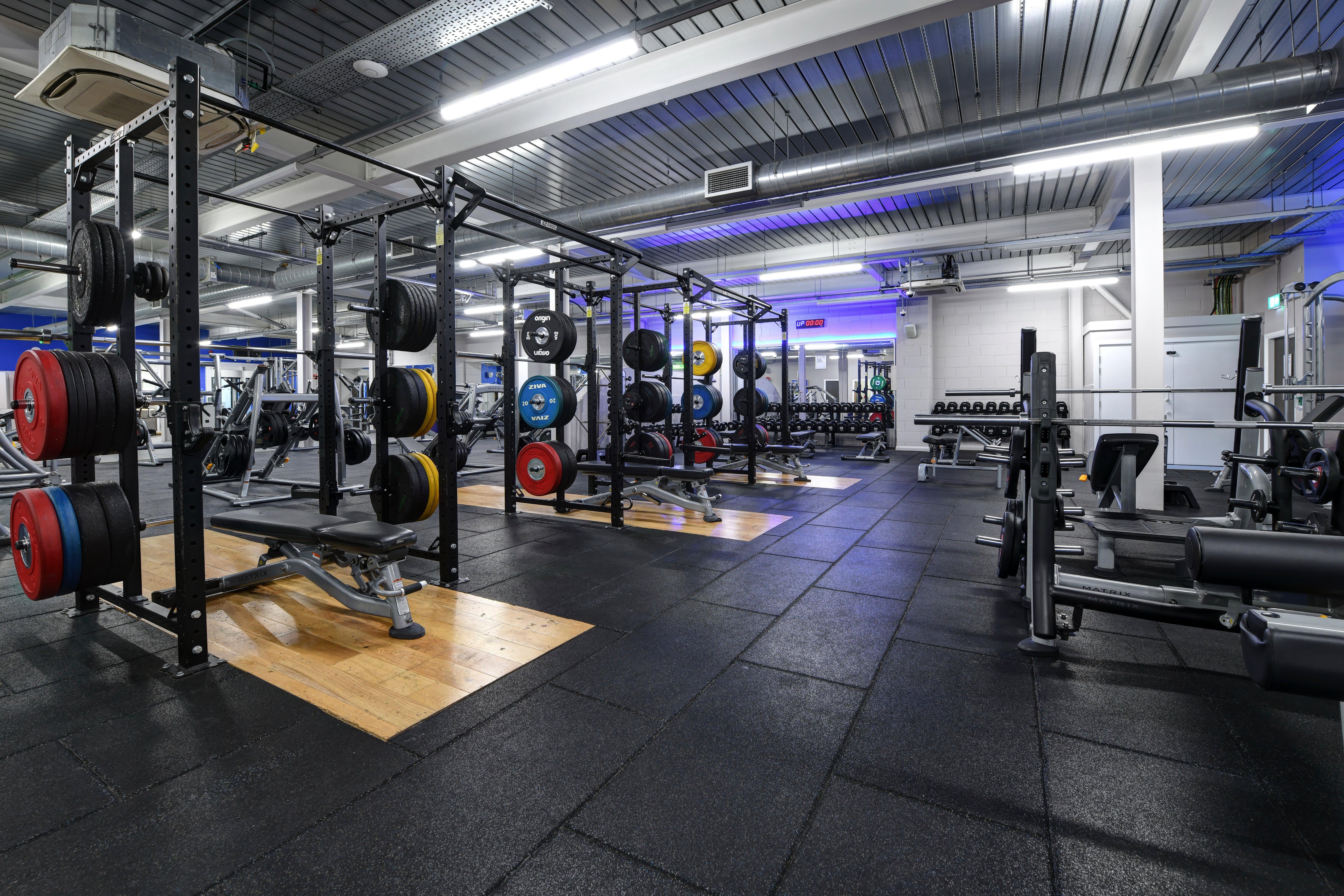 Free Weights Area