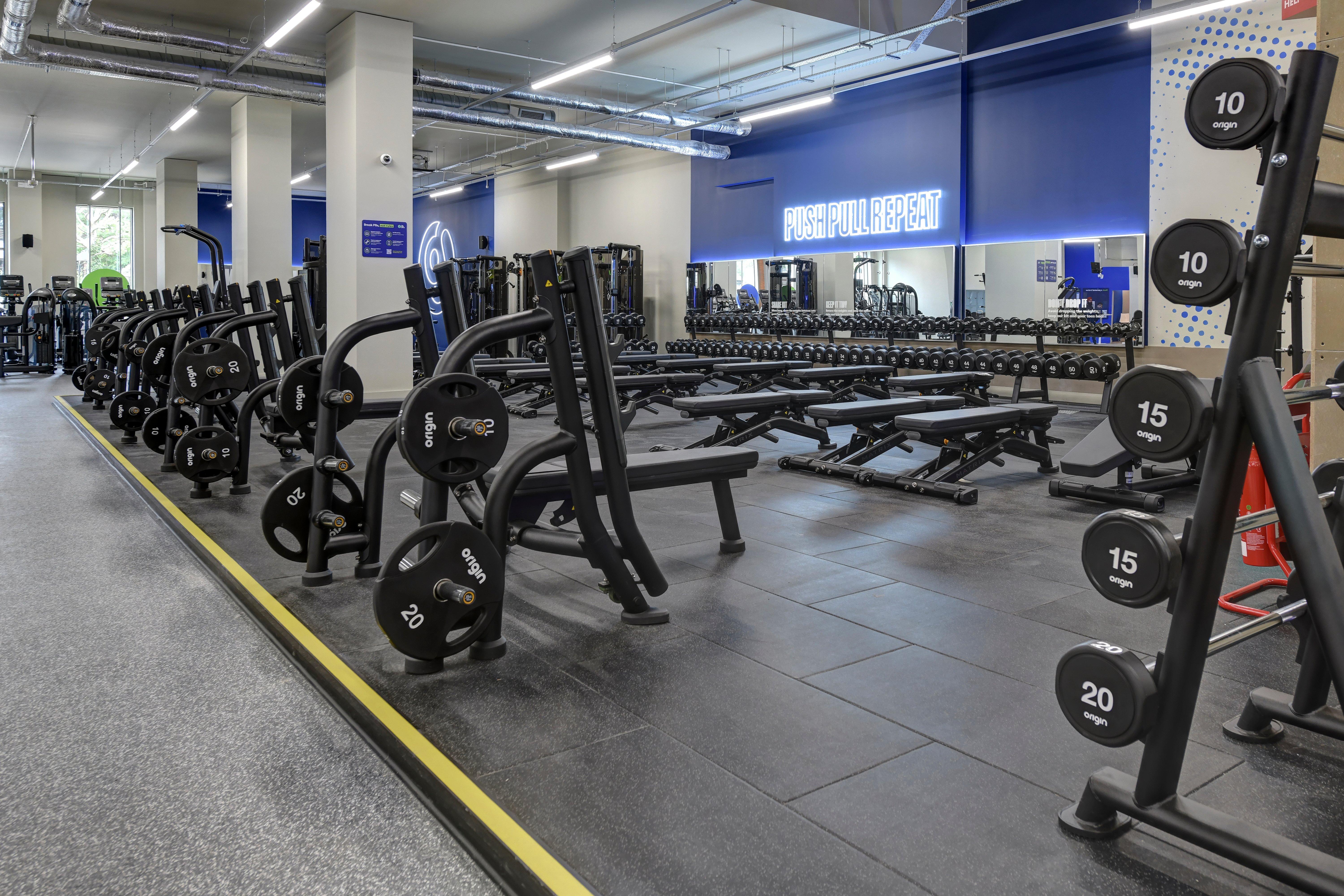 Free Weights Area