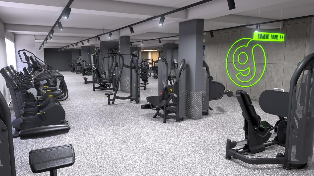 View Of Gym Concept