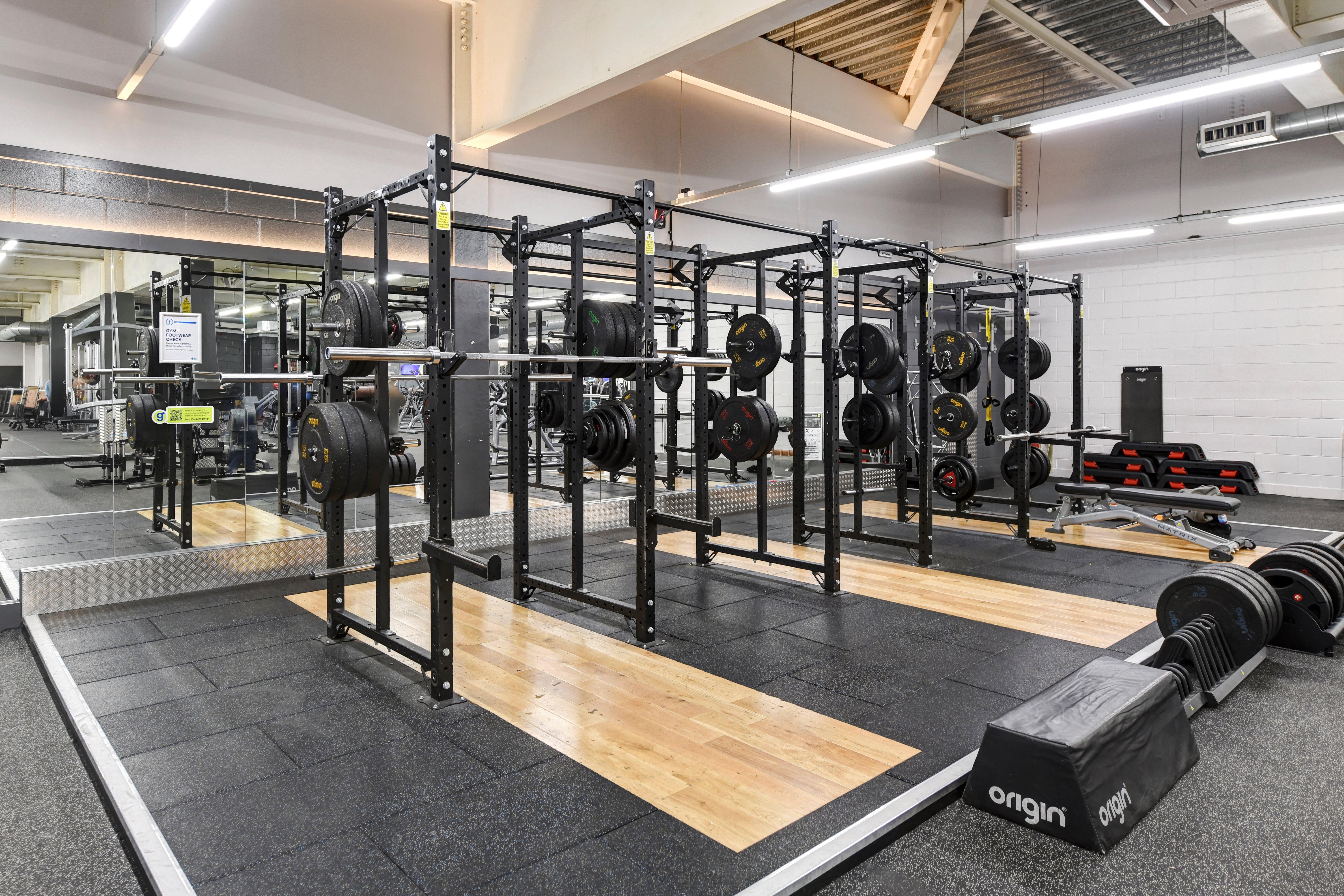Free Weights Area