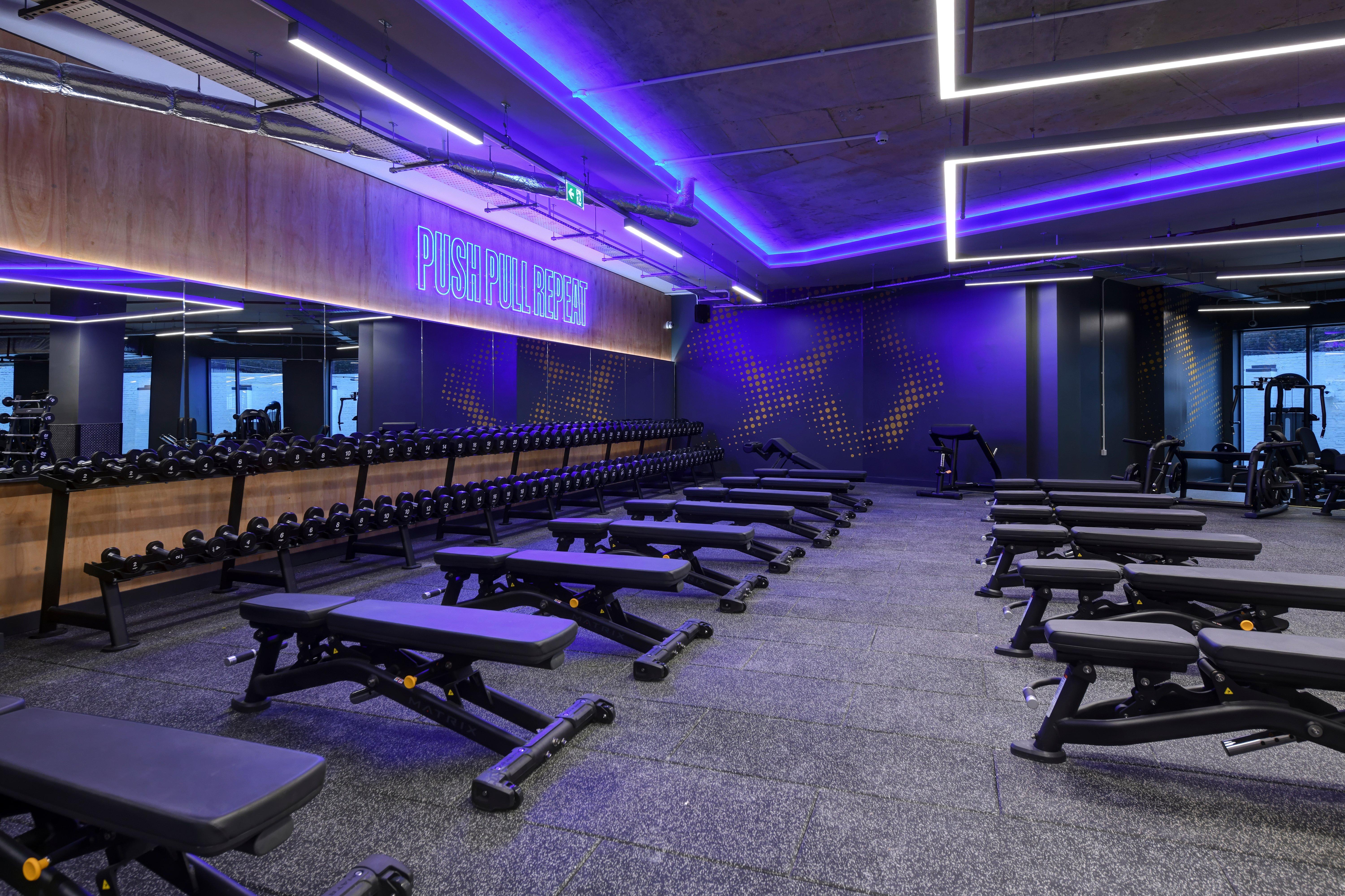Free Weights Area