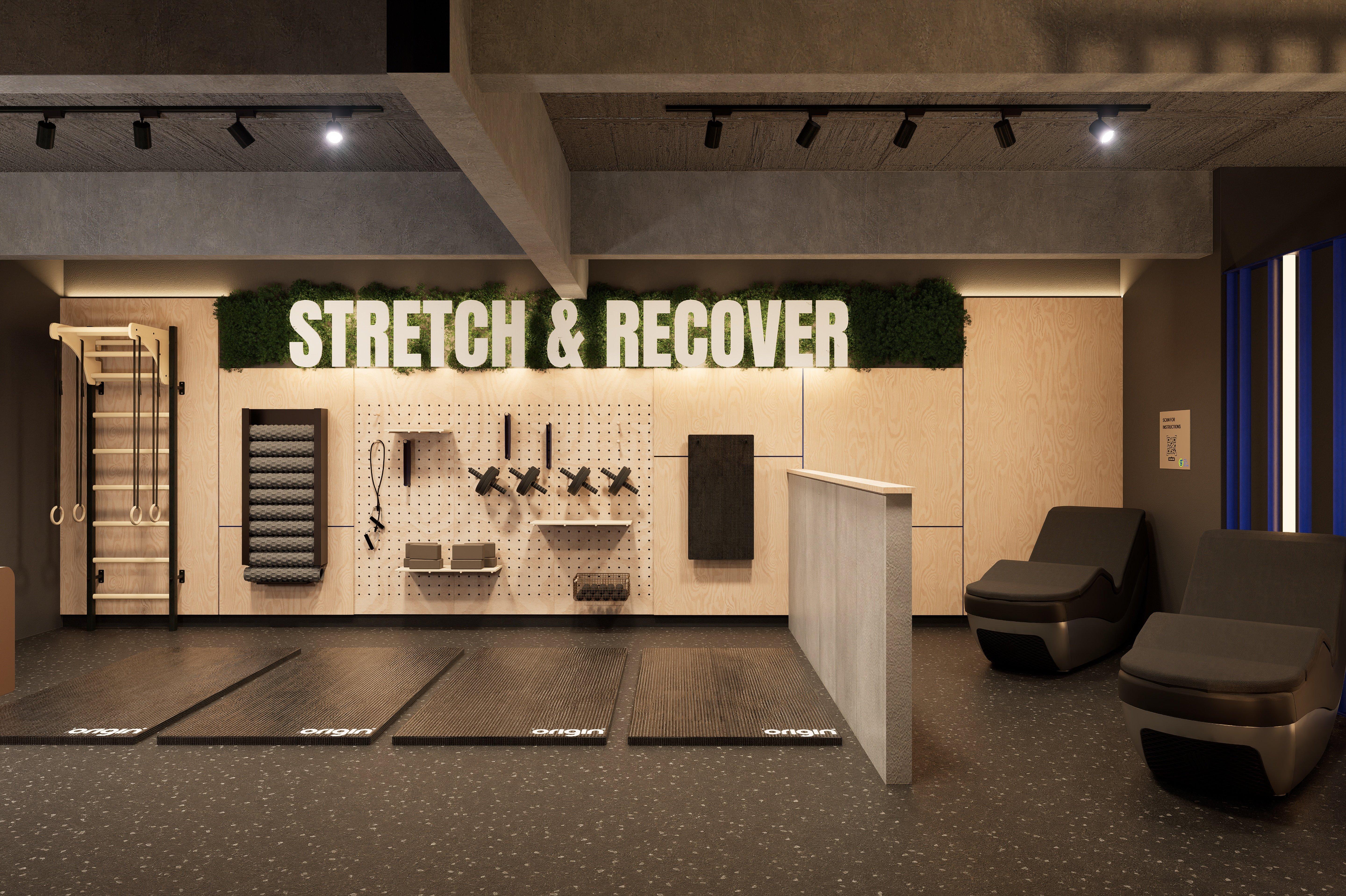 Stretch and recovery zone