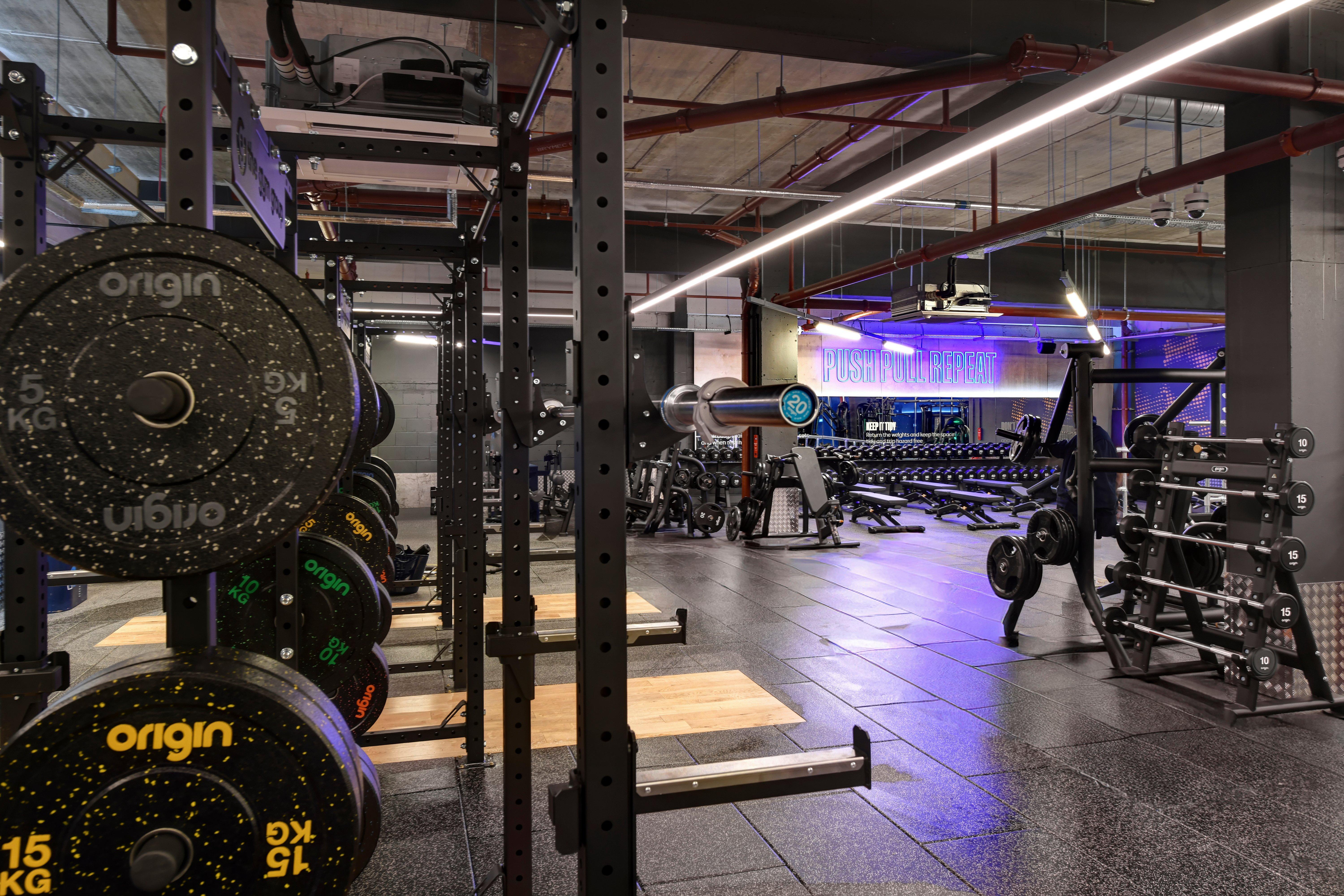 Free Weights Area