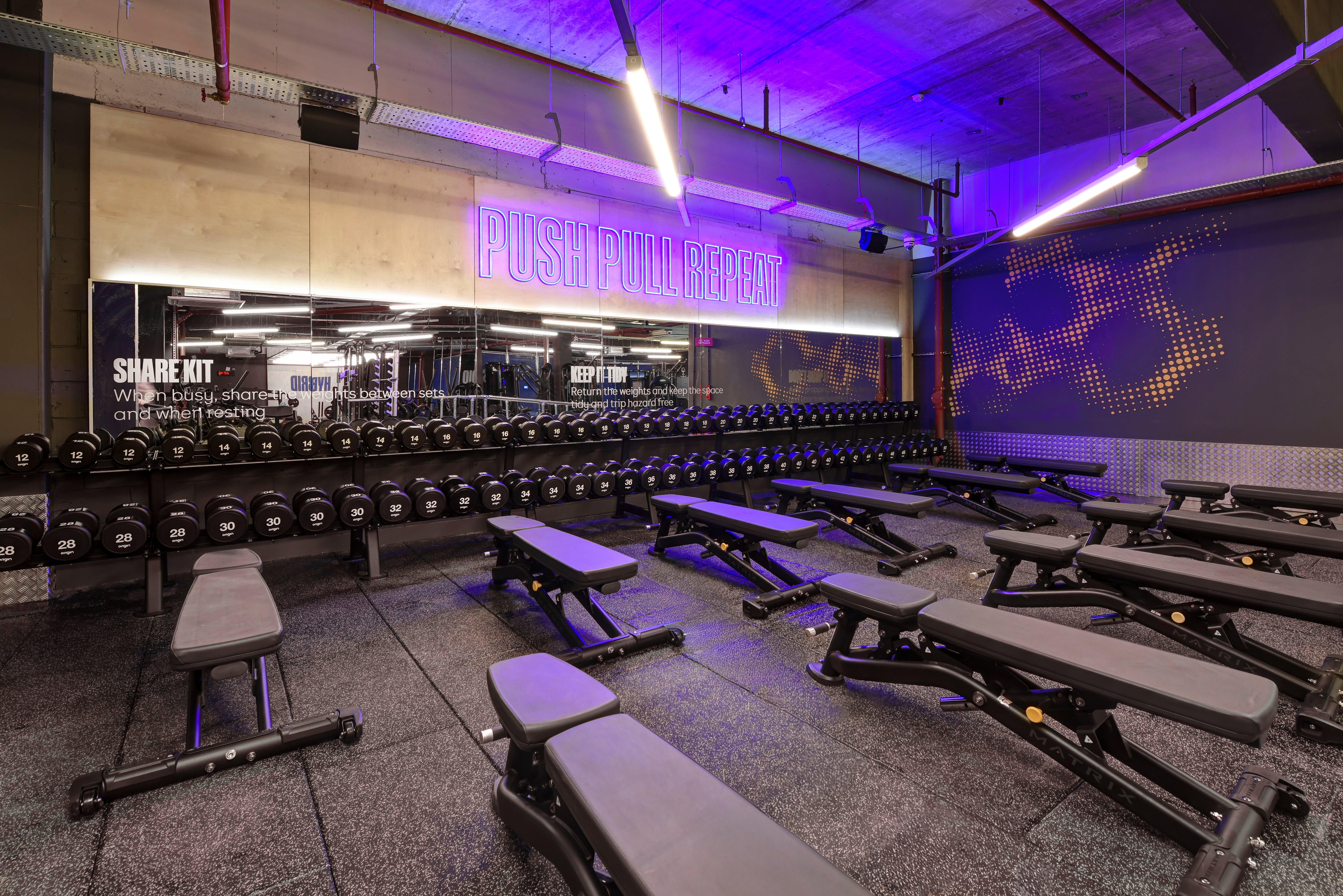 Free Weights Area