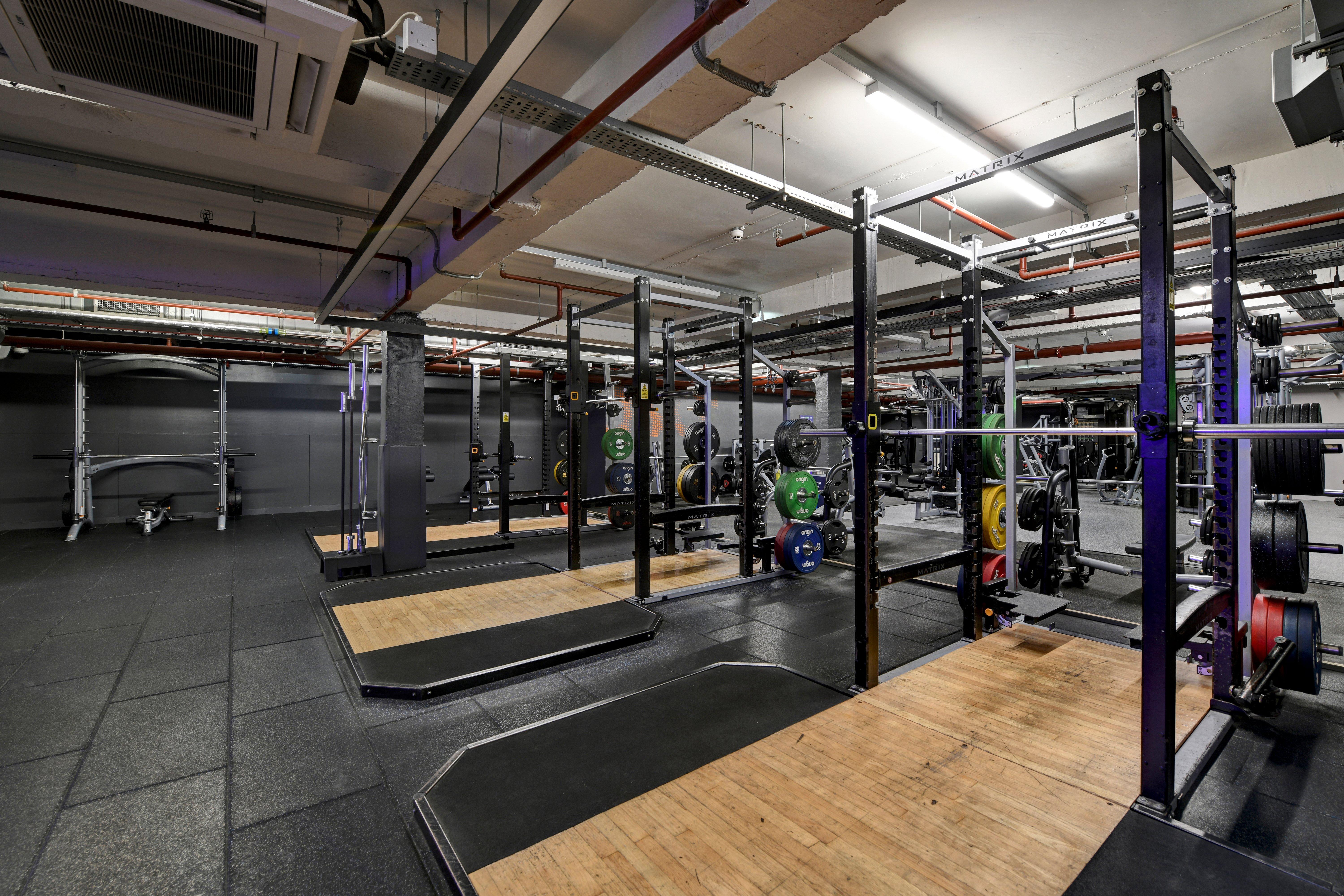 Free Weights Area