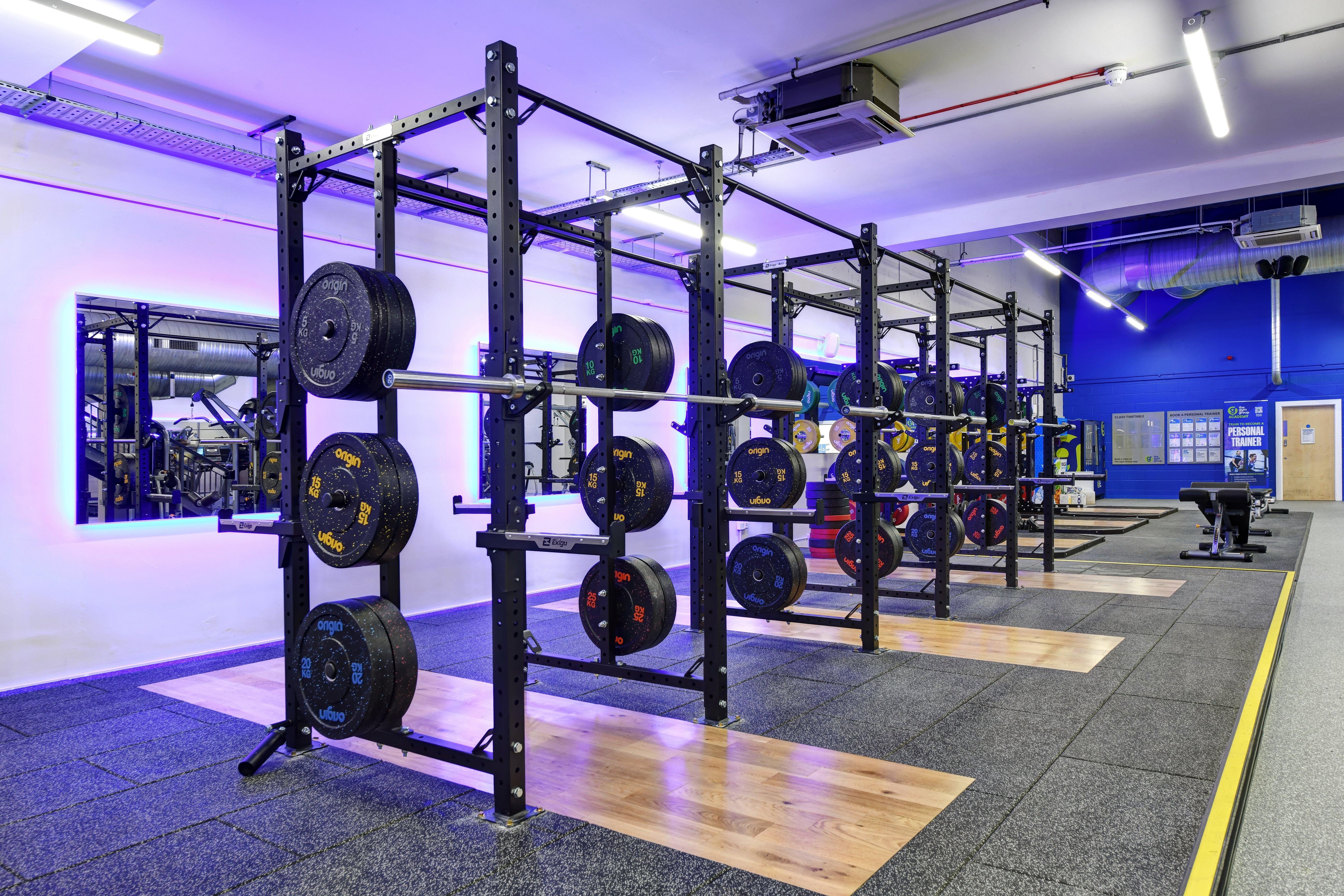 Free Weights Area
