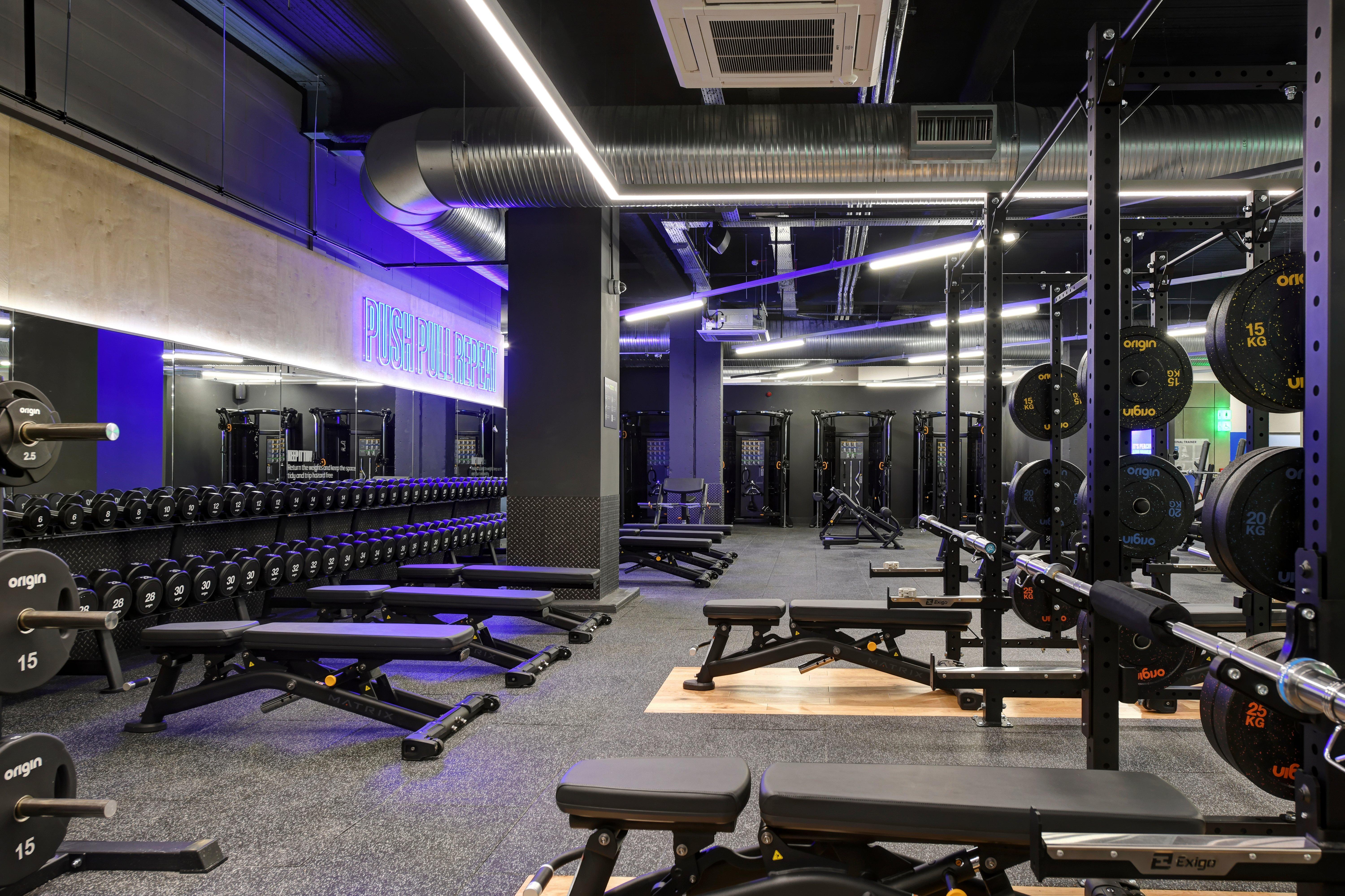 Free Weights Area