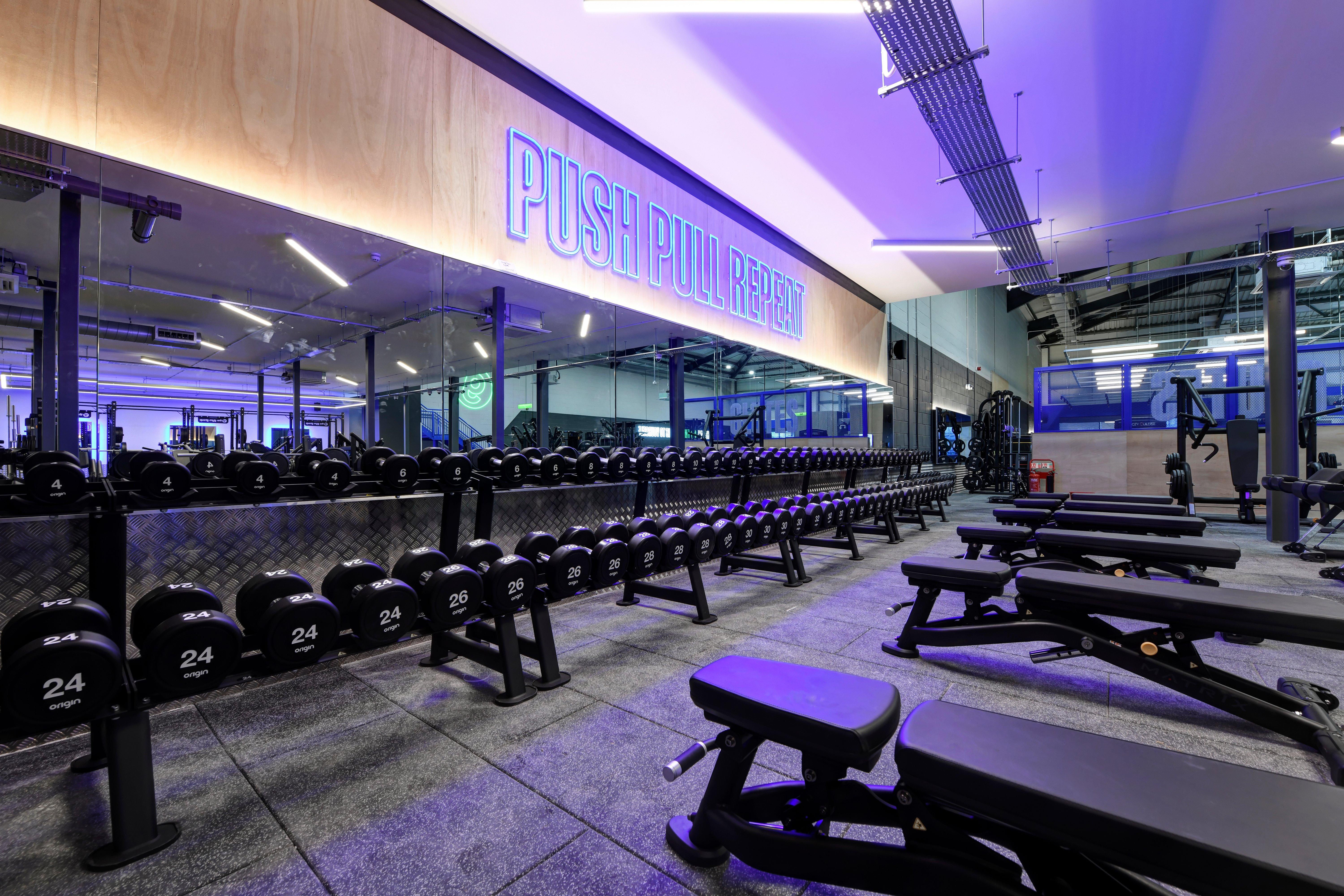 Free Weights Area