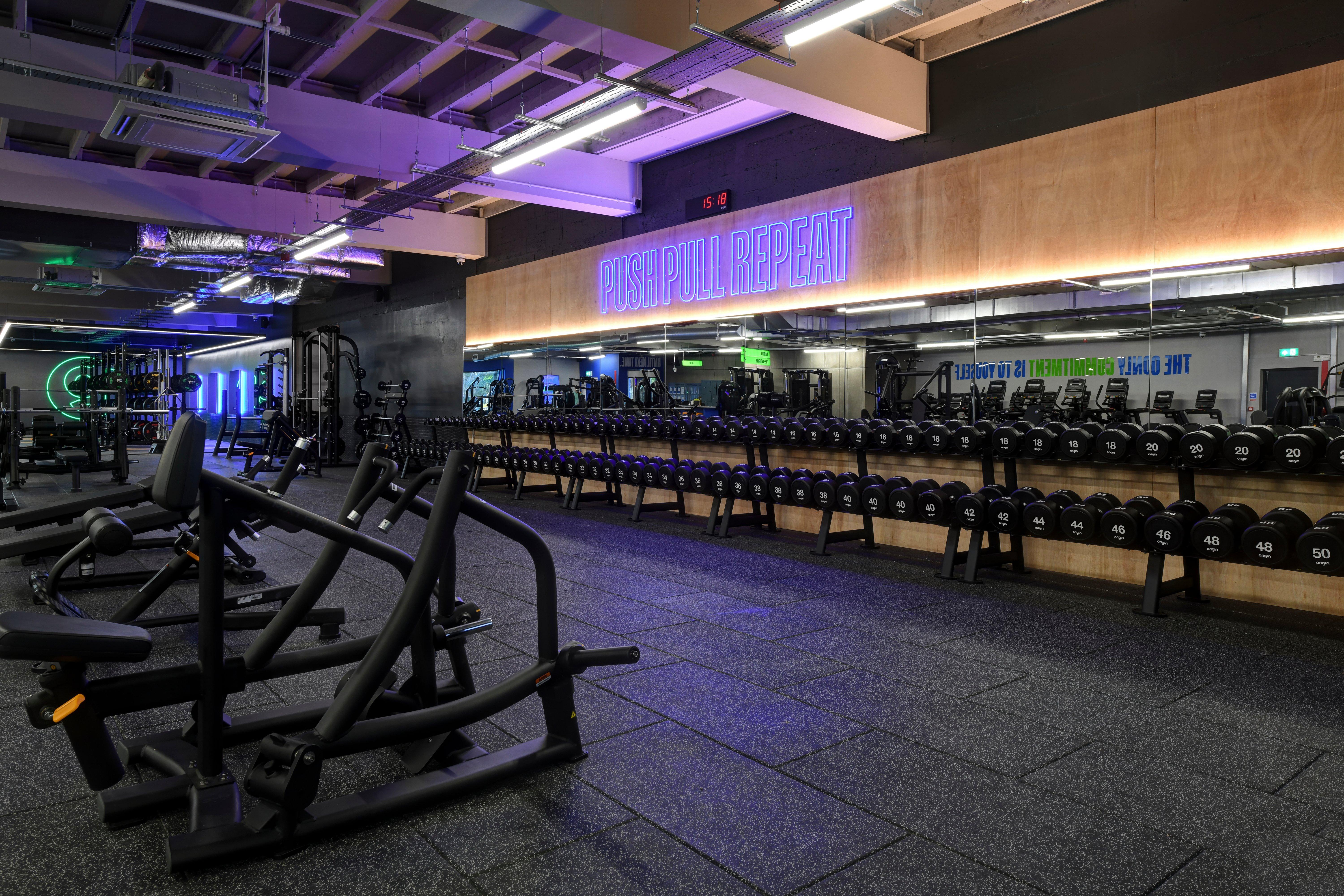 Free Weights Area