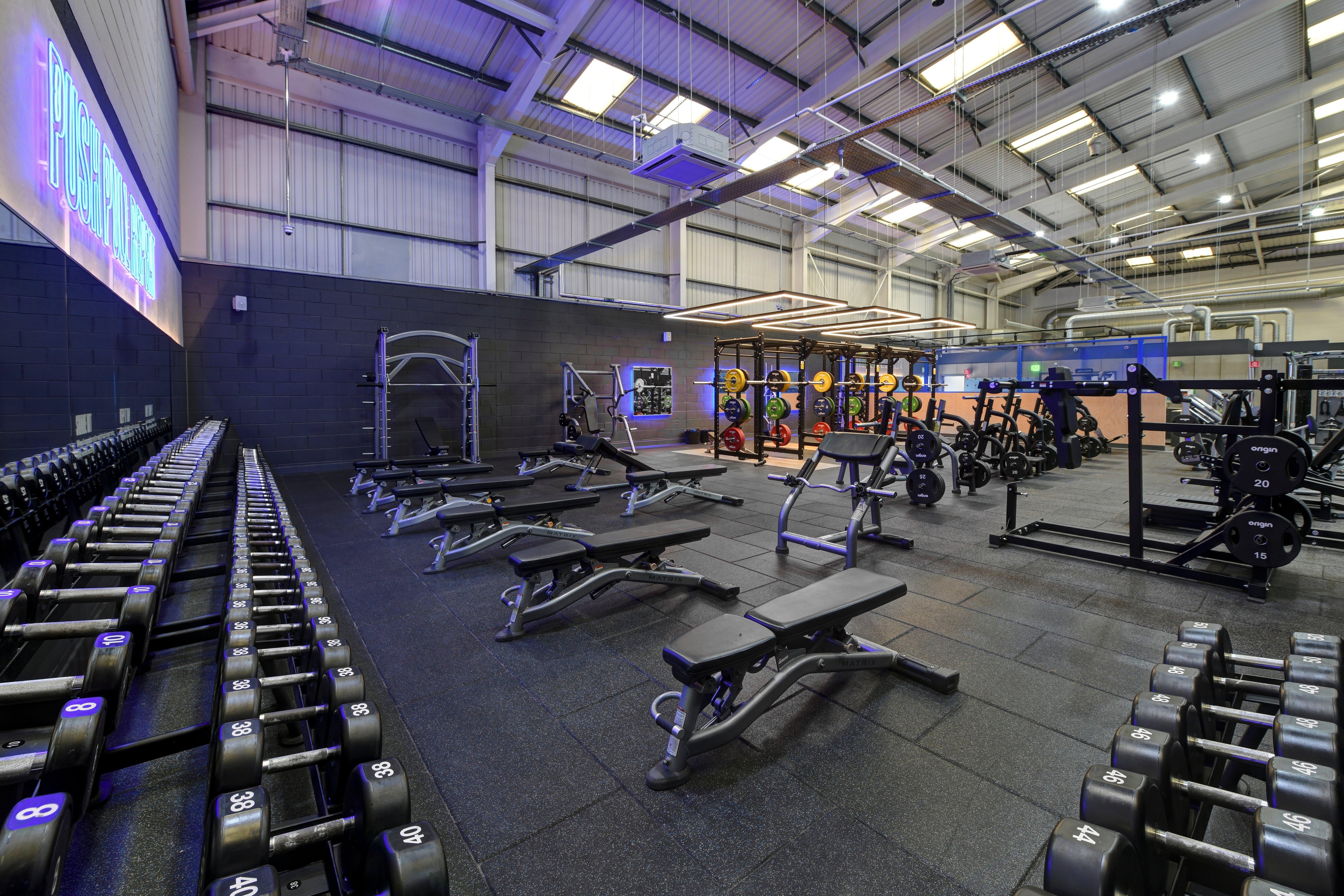 Free Weights Area