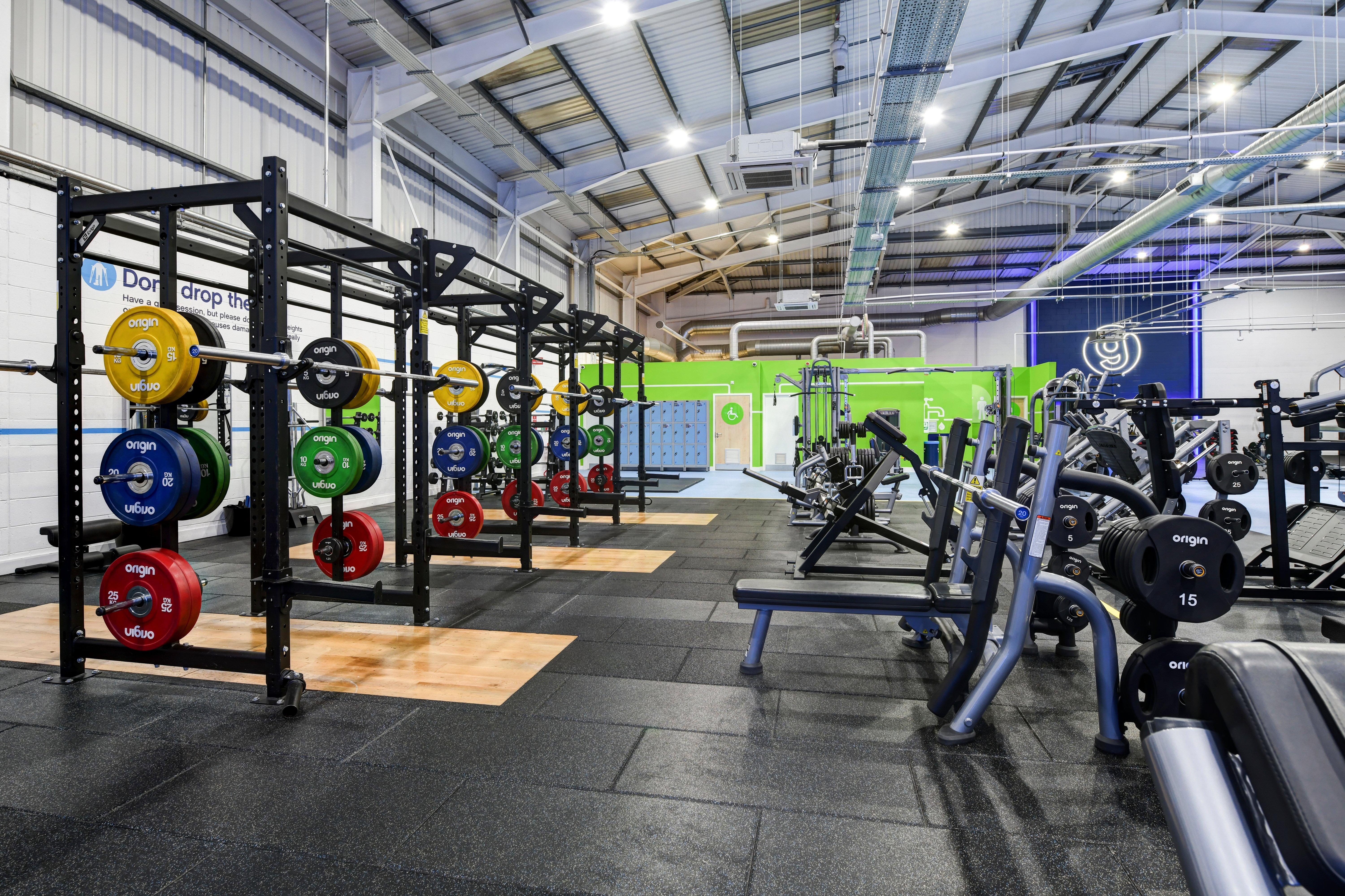 Free Weights Area