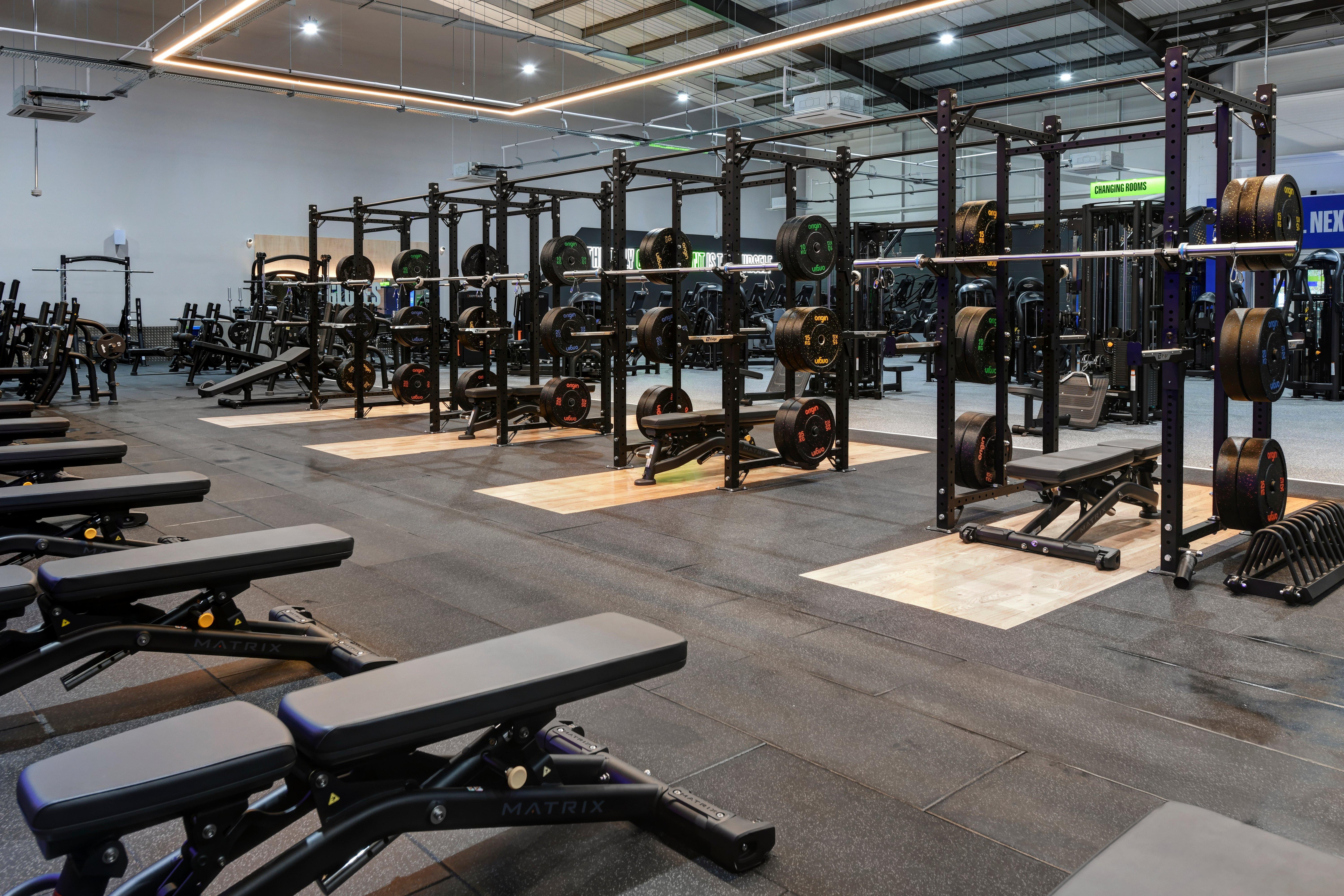 Free Weights Area