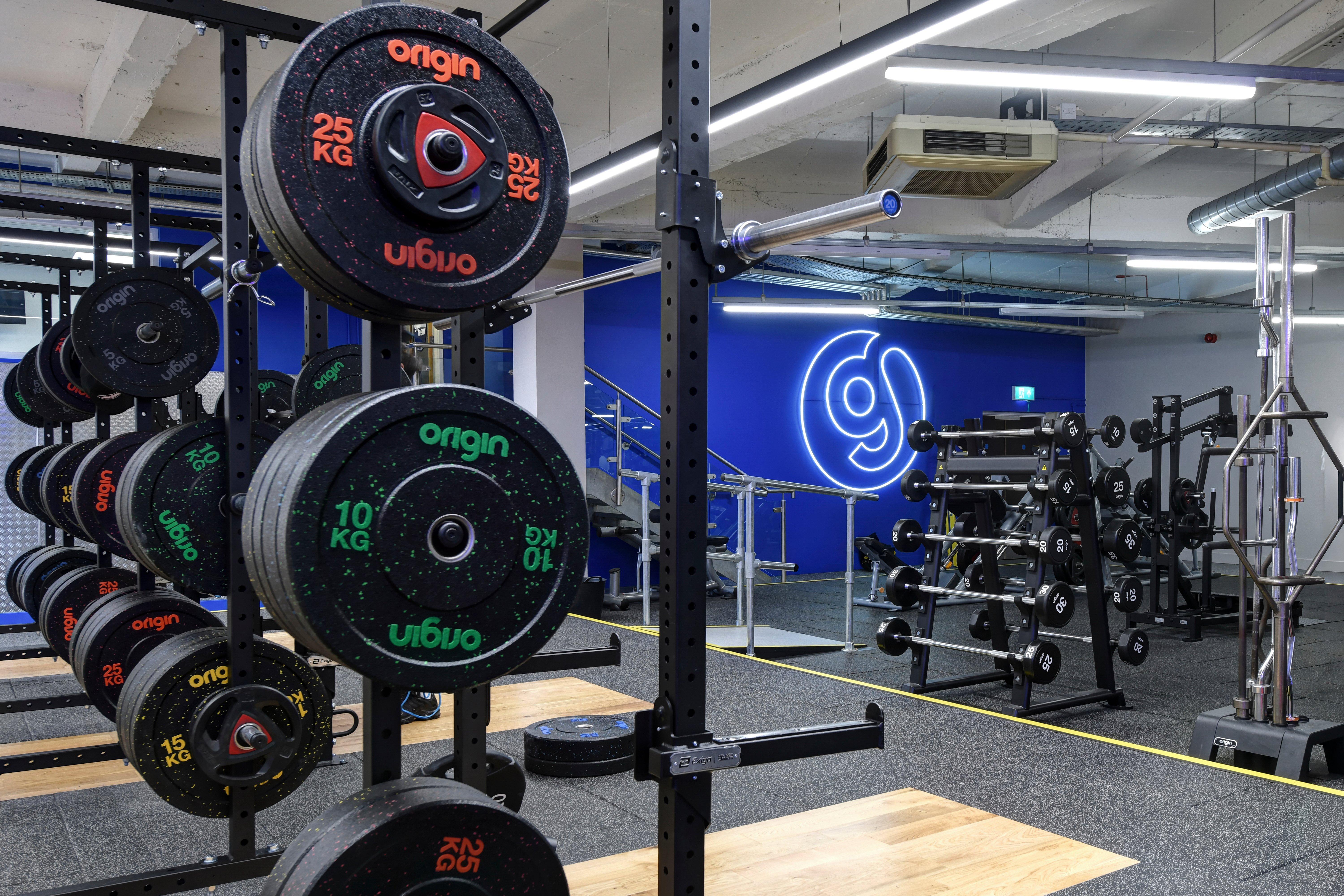 Free Weights Area
