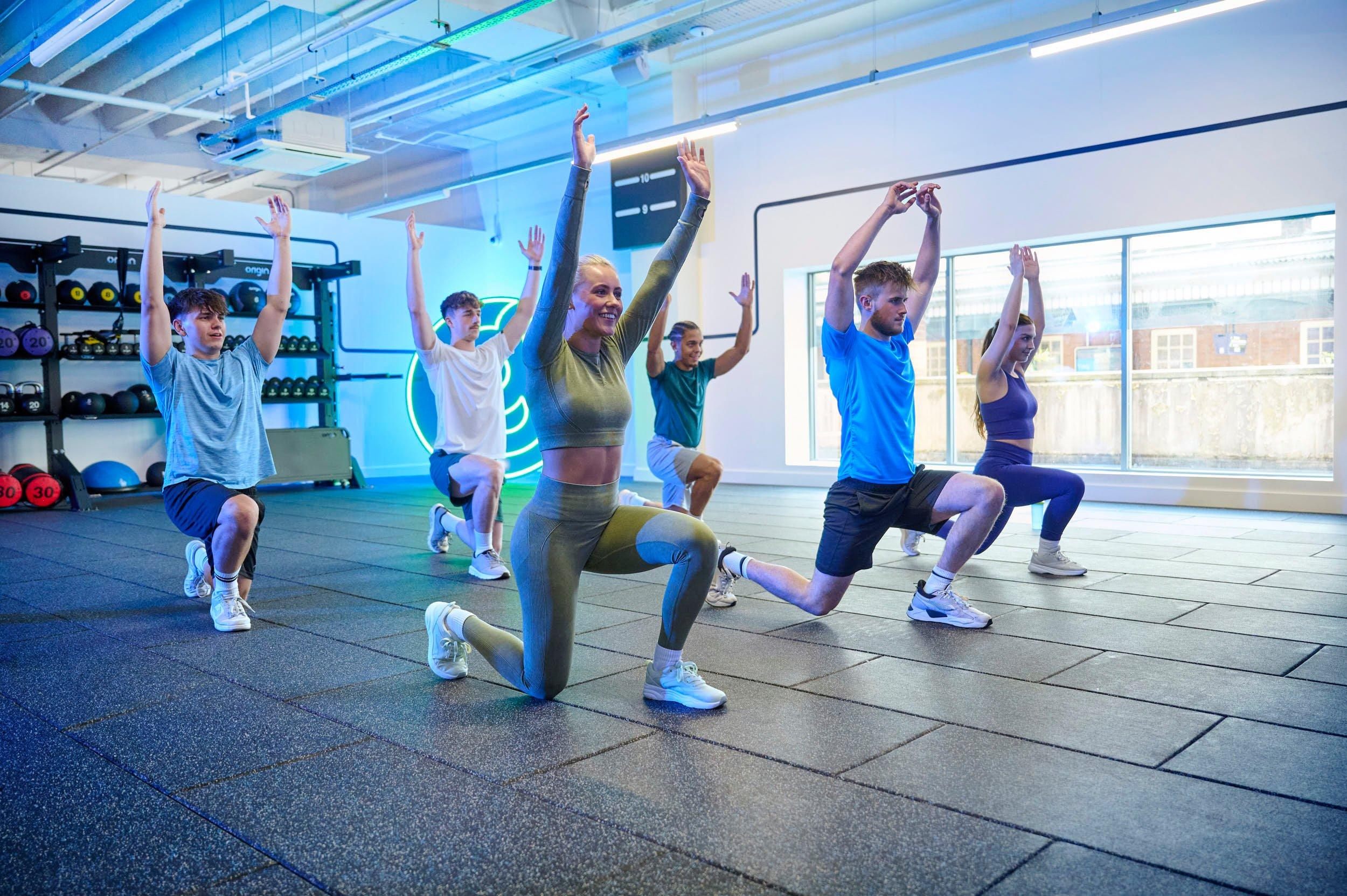 Members at Strength and conditioning fundamentals class
