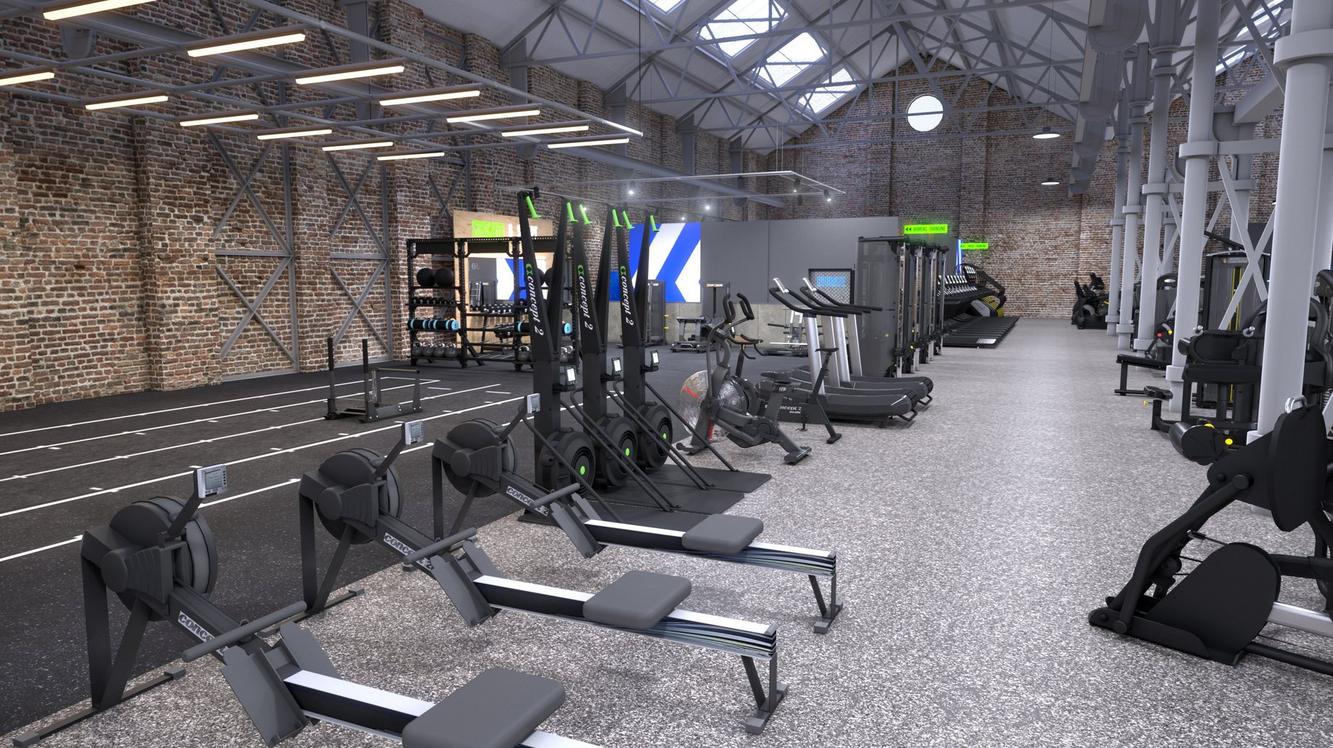 Hybrid training area