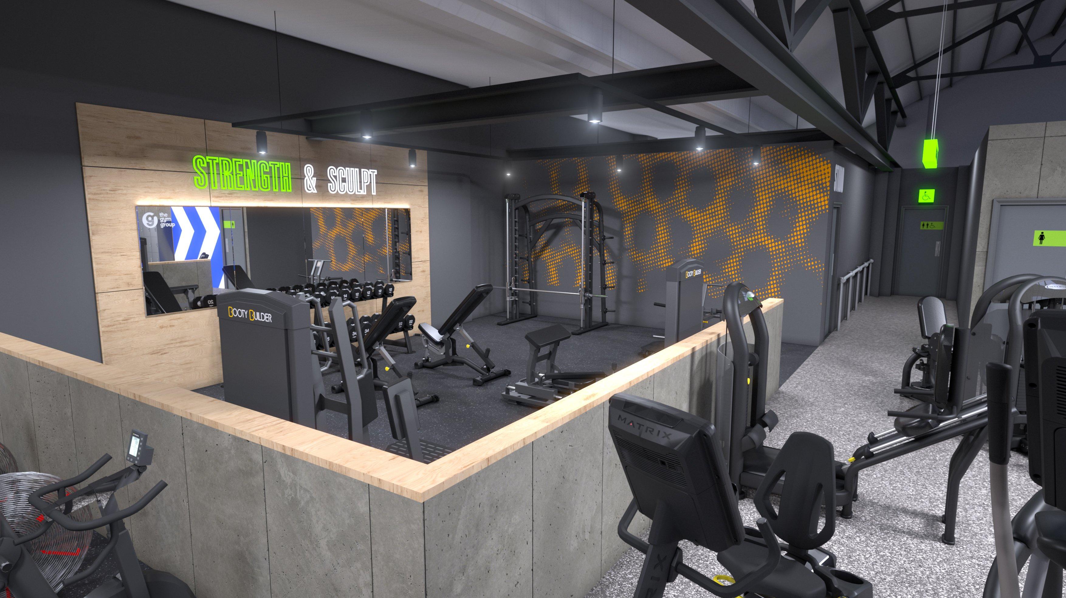 Strength & Sculpt Zone Concept