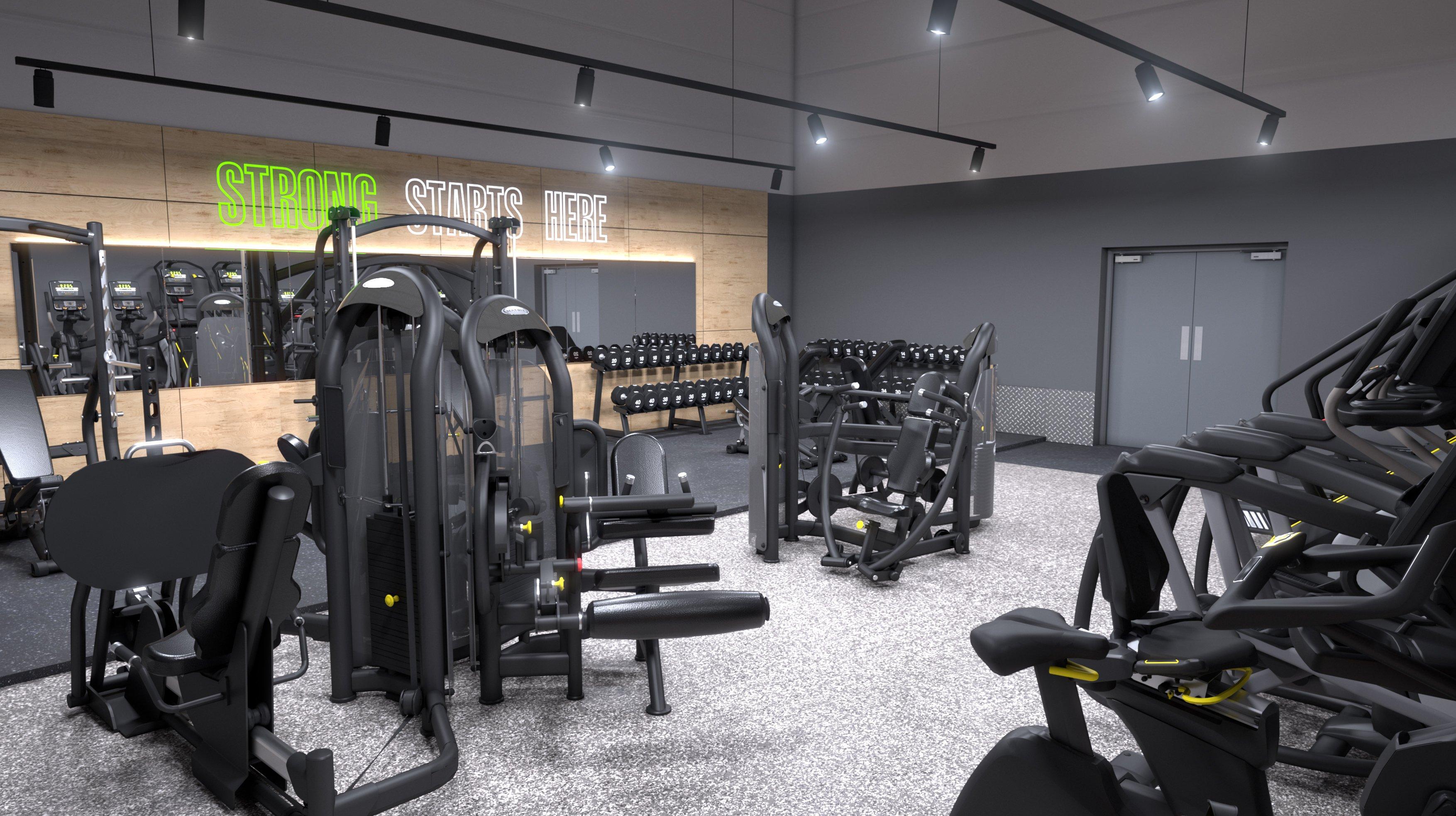 Women's Workout Space Concept