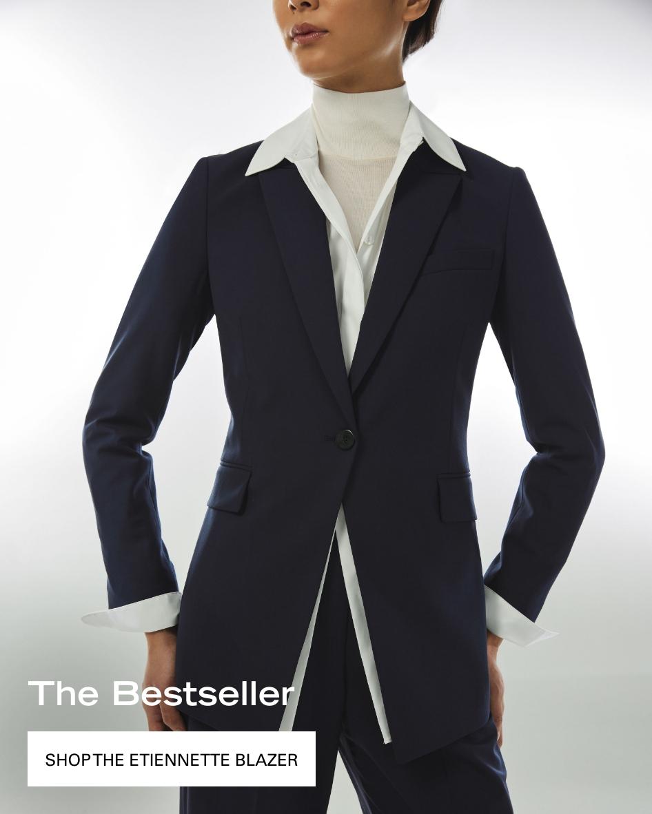 Haringen Effectief Heerlijk Women's Blazers, Jackets and Vests | Theory