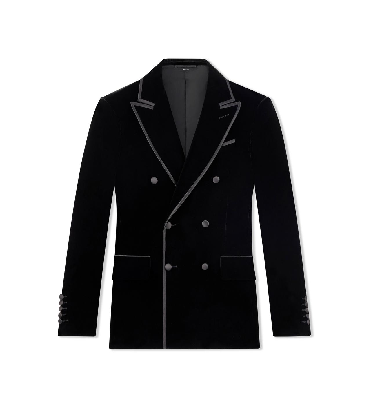 VISCOSE FLUID VELVET COOPER JACKET | Tom Ford Fashion