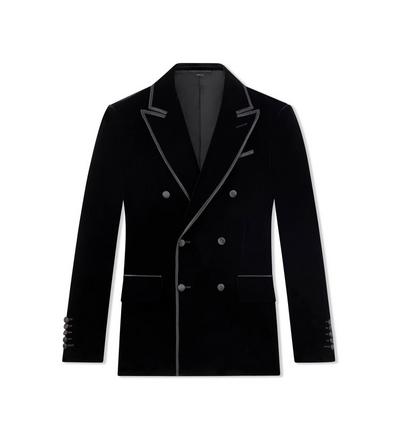 【関税＆送料込み】Tom Ford Black Velvet And Viscose Should Tom Ford Black Velvet And Viscose Shoulder Bag | italist