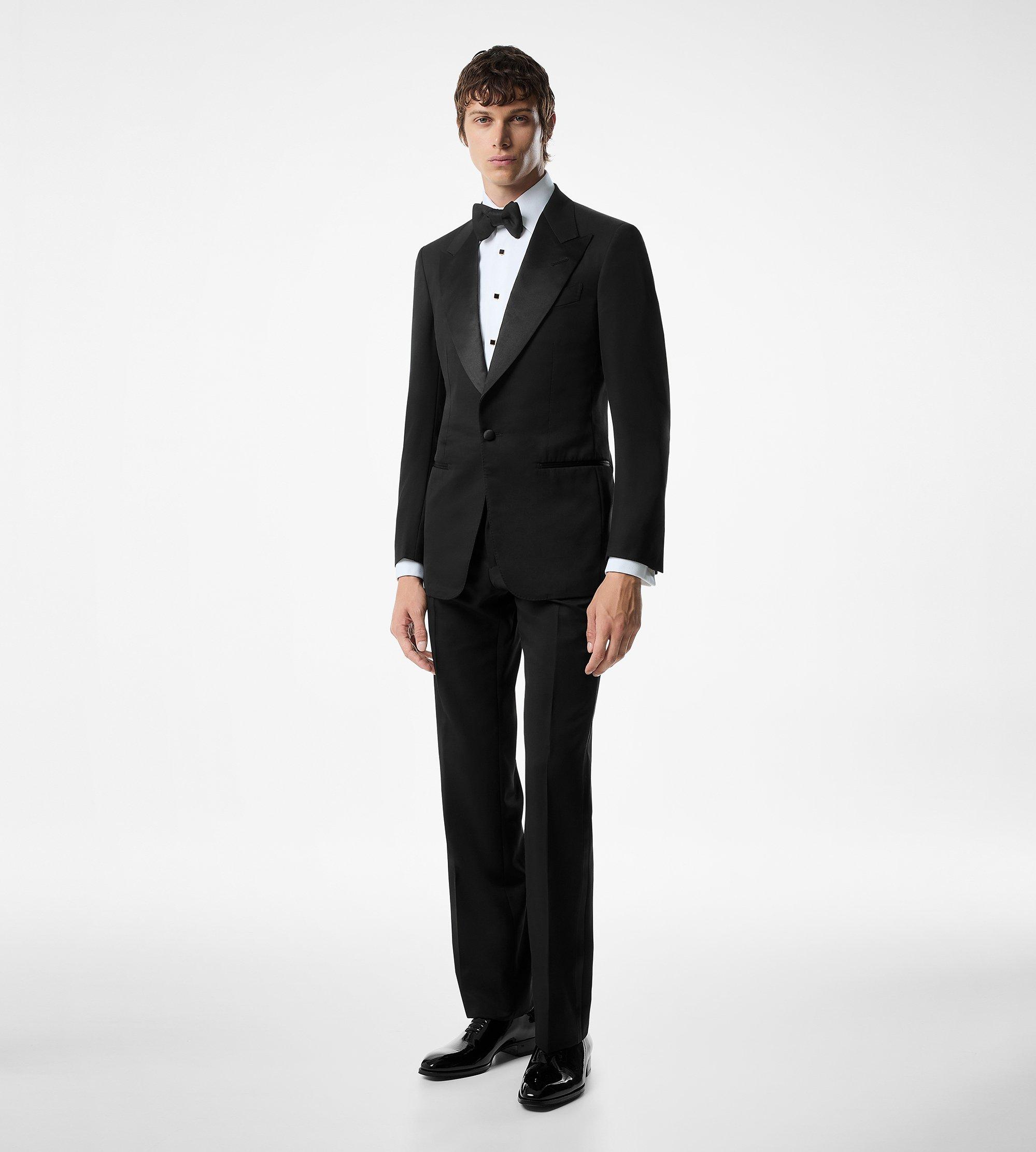 Black Notch Lapel Tux | Black by Vera Wang | Tuxedo Rental