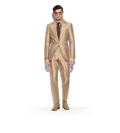 IRIDESCENT TWILL ATTICUS SUIT image number 1