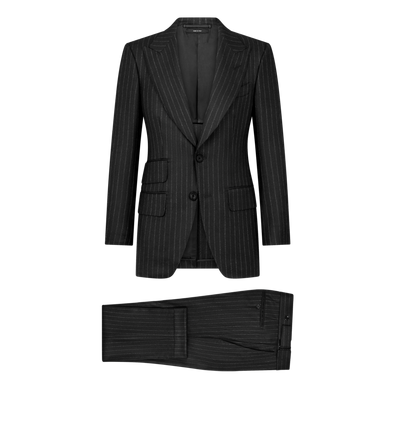 MILLED STRIPE ATTICUS SUIT image number 0