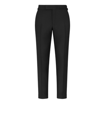 TOM FORD WOOL BLACK MASTER TWILL SHELTON SUIT