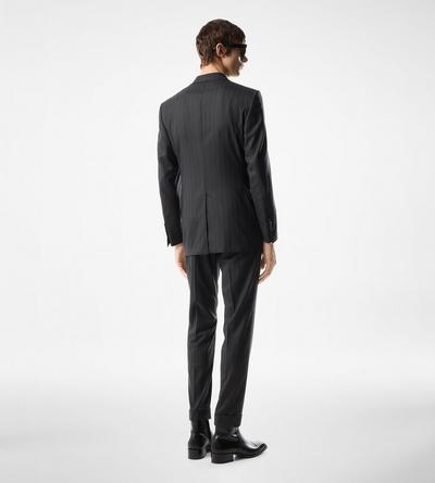 HERRINGBONE STRIPE ATTICUS SUIT image number 3