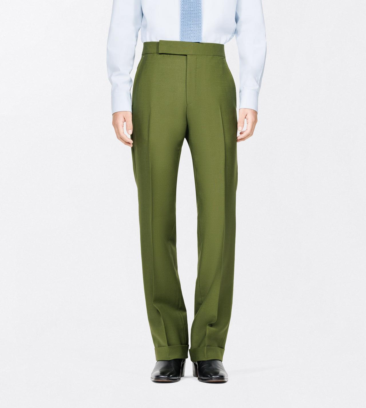 TOM FORD MOHAIR WOOL BLEND GRASS PLAIN WEAVE SUIT