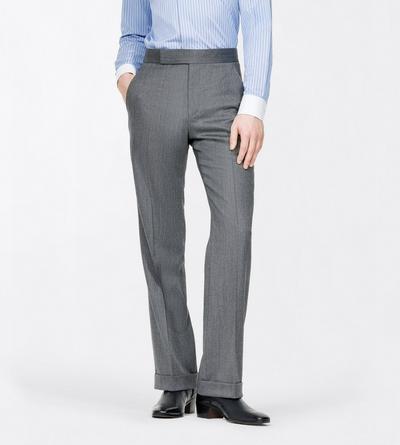 TOM FORD WOOL GREY COSTUME EN SERG&Eacute; MOULIN&Eacute;