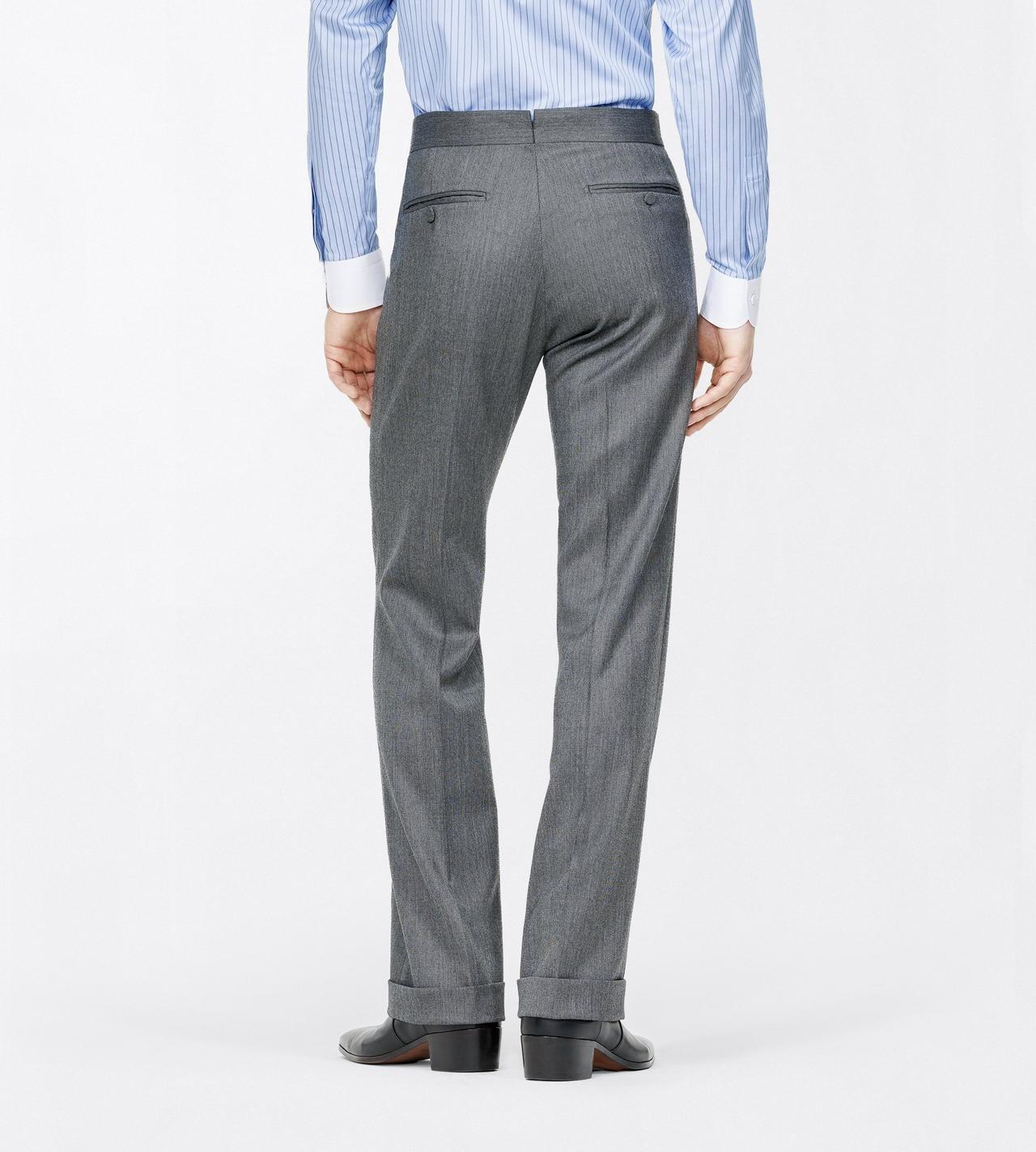 TOM FORD WOOL GREY COSTUME EN SERG&Eacute; MOULIN&Eacute;