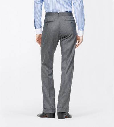 TOM FORD WOOL GREY COSTUME EN SERG&Eacute; MOULIN&Eacute;