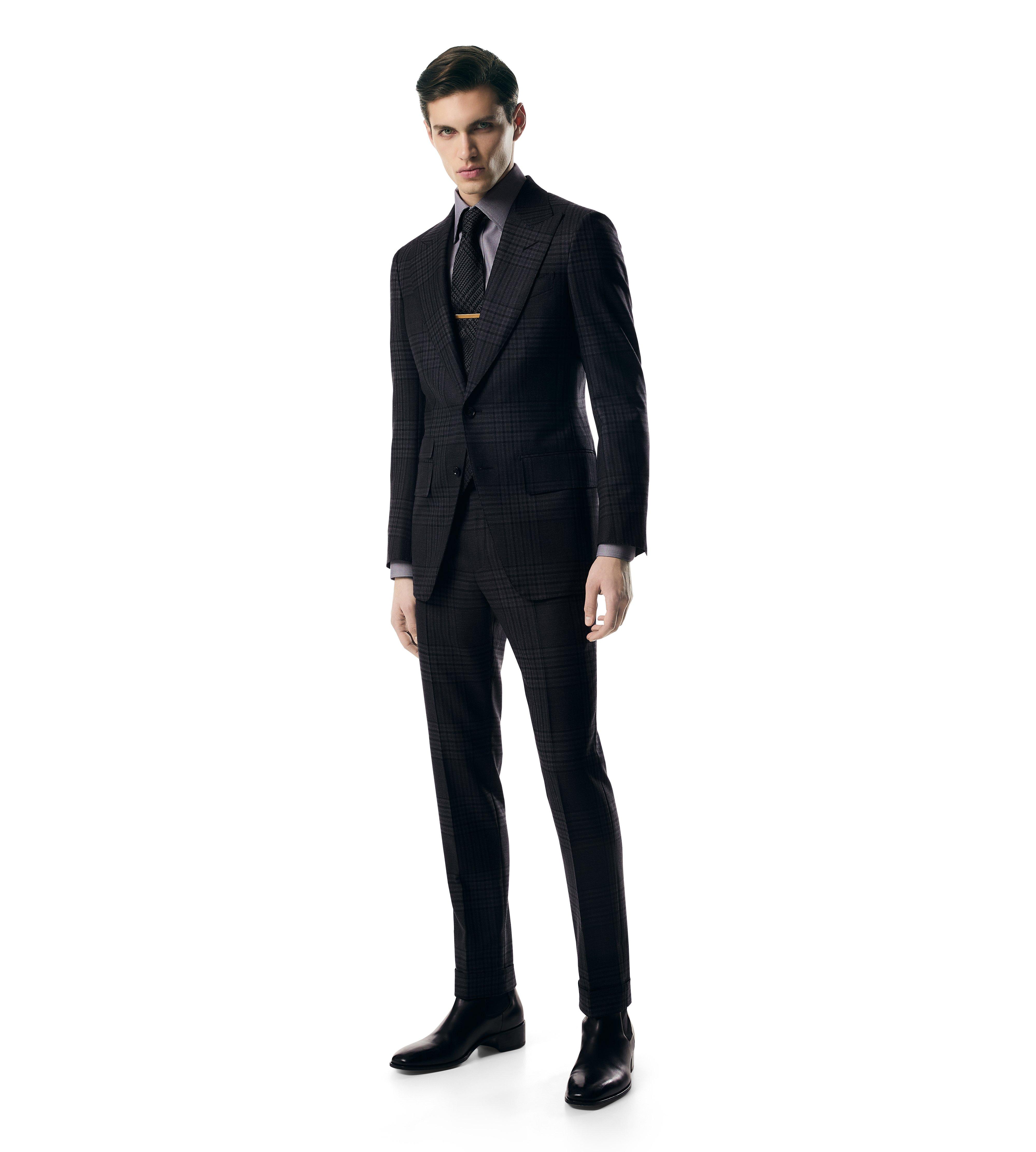 All black hot sale formal suit