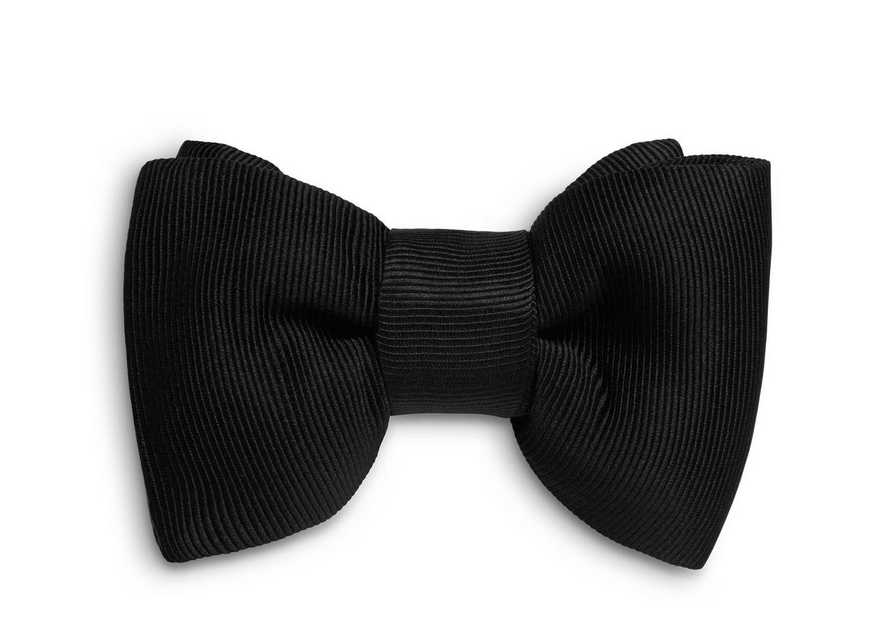 GROSGRAIN CLASSIC PRE-TIED EVENING BOW TIE image number 0